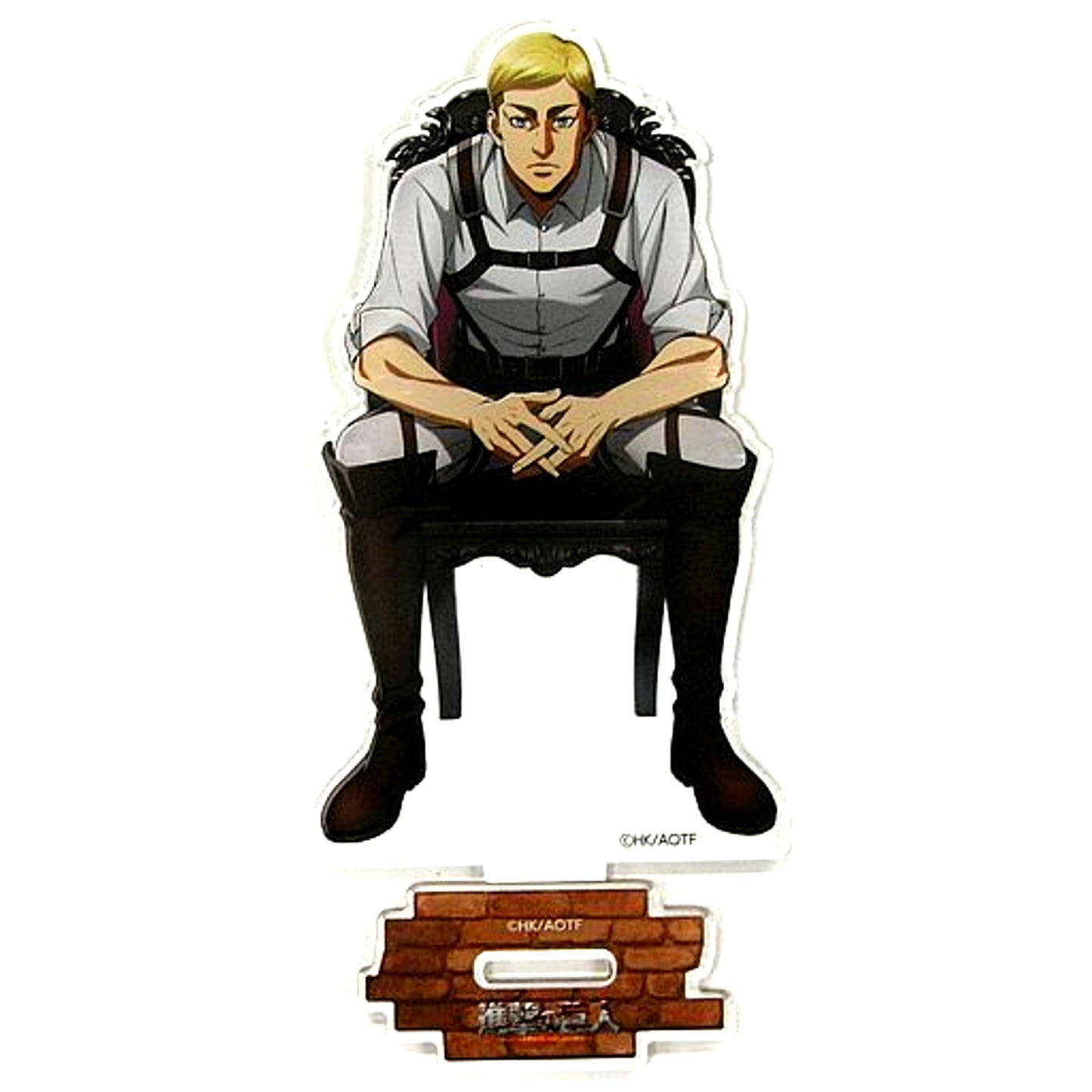 Erwin Smith Attack on Titan x Charaum Cafe Acrylic Stand [USED]