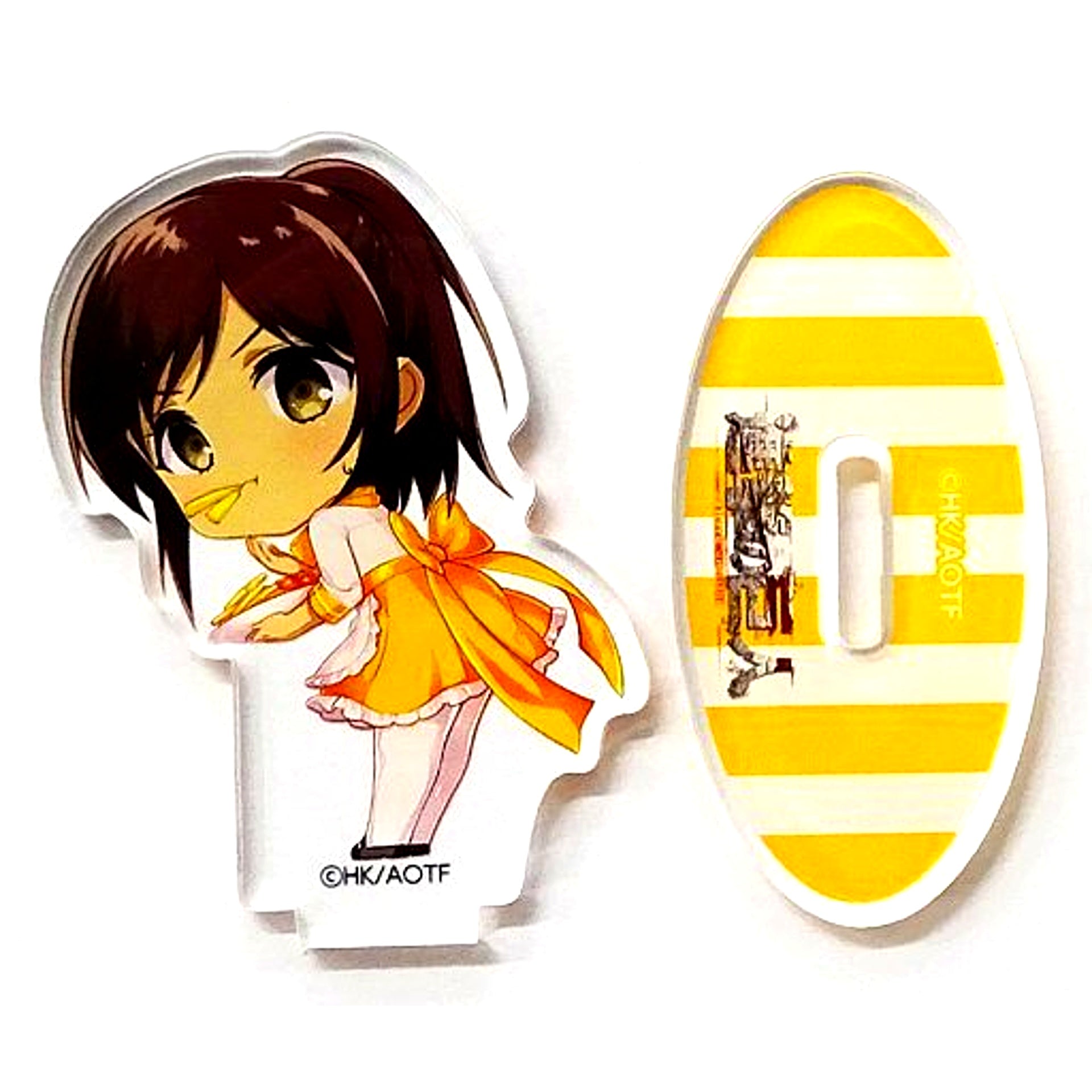 Sasha Blouse Attack on Titan x CHARAUM CAFE Trading Mini Character Acrylic Stand Group A [USED]