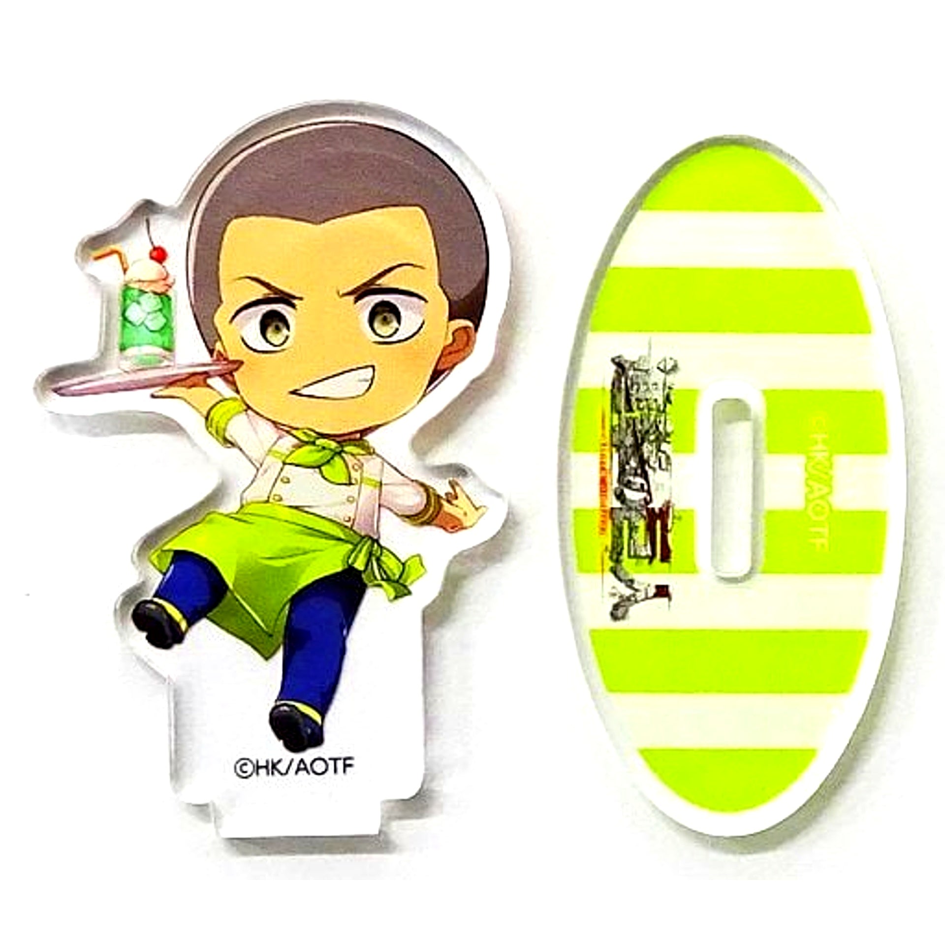 Connie Springer Attack on Titan x CHARAUM CAFE Trading Mini Character Acrylic Stand Group A [USED]