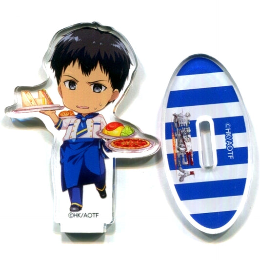 Bertolt Hoover Attack on Titan CHARAUM CAFE Trading Mini Character Acrylic Stand Group B [USED]