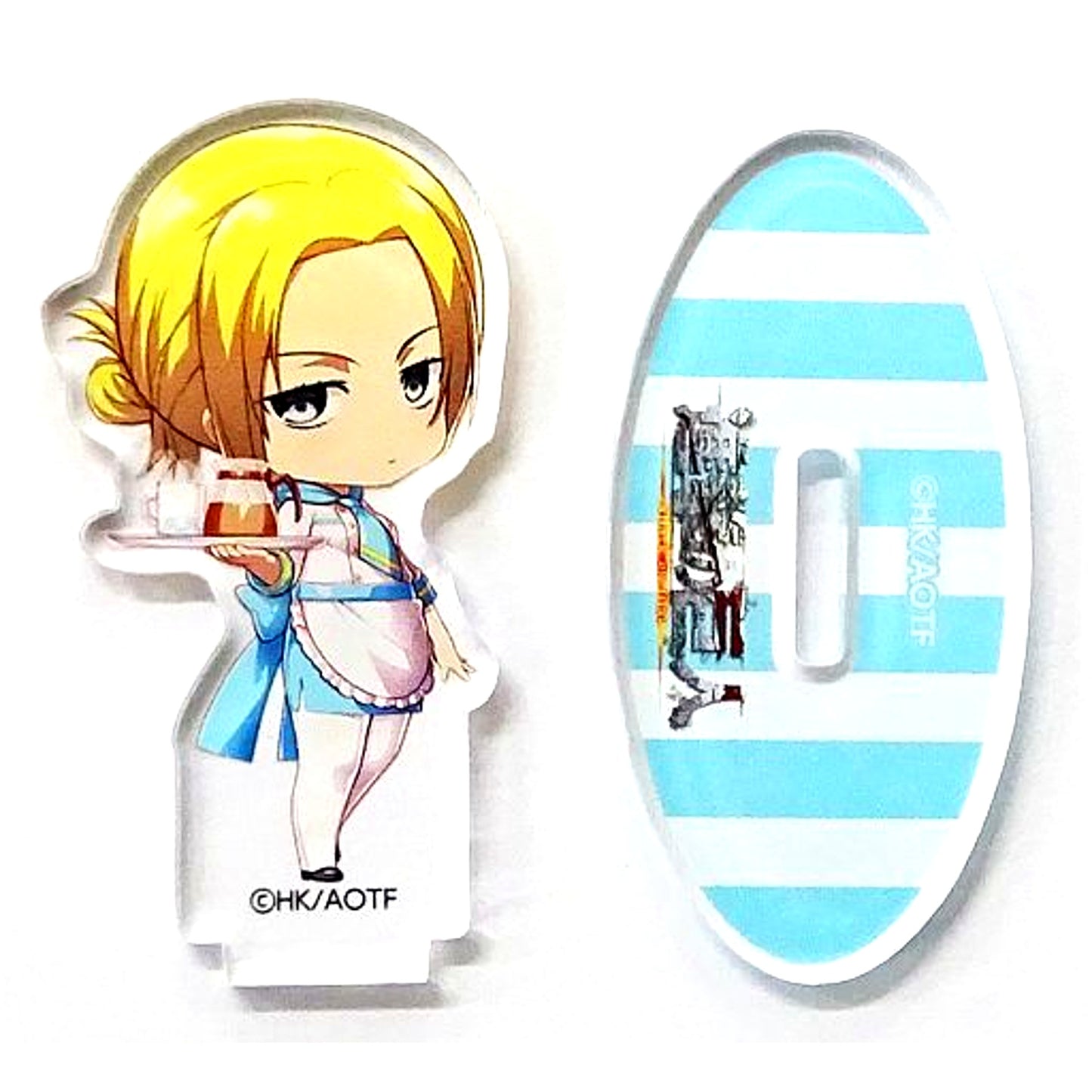 Annie Leonhart Attack on Titan x Charaum Cafe Group B Trading Mini Character Acrylic Stand [USED]