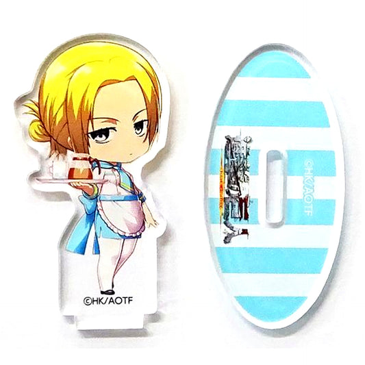 Annie Leonhart Attack on Titan x Charaum Cafe Group B Trading Mini Character Acrylic Stand [USED]