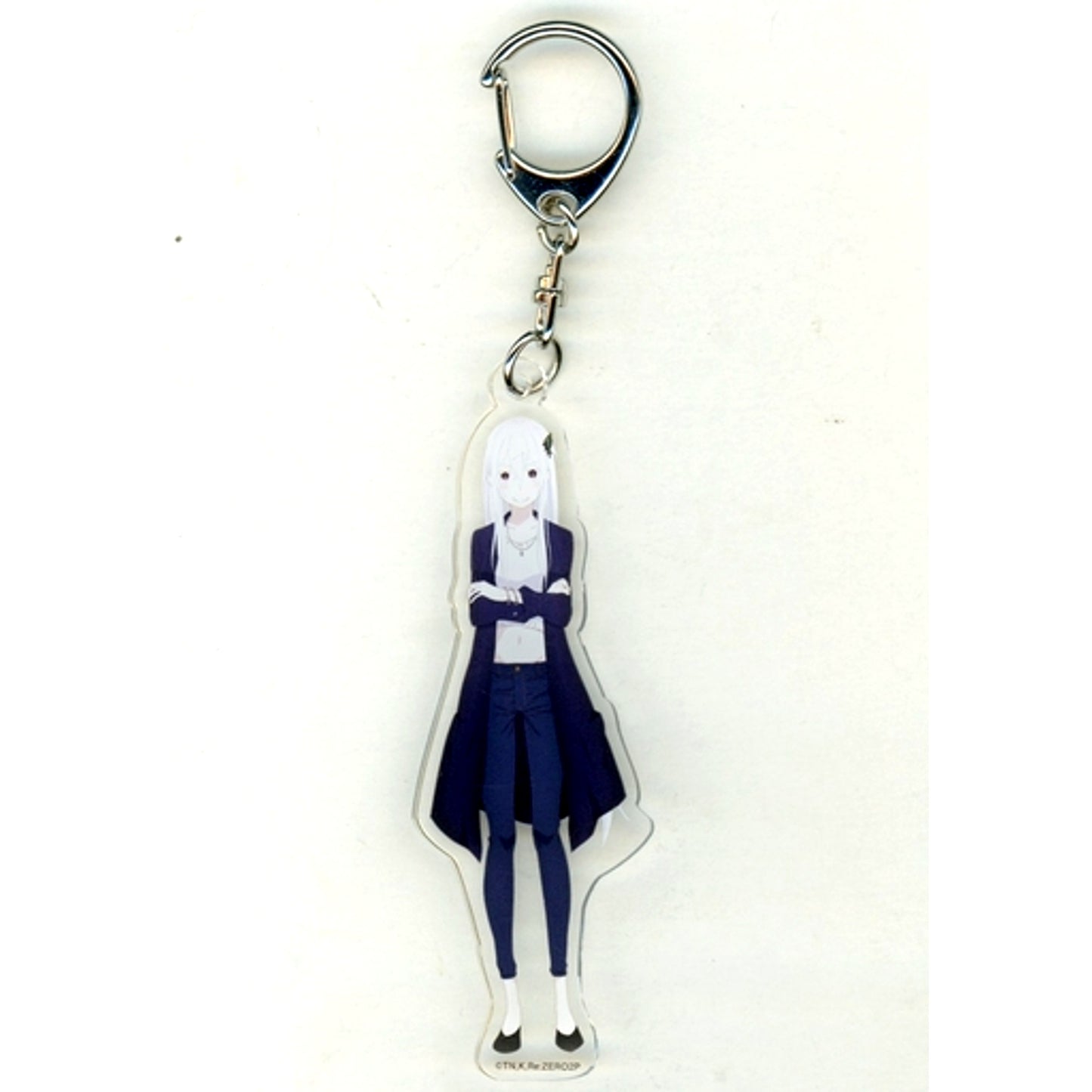 Echidna Re:ZERO -Starting Life in Another World- Keychain Fuji-Q Highland [USED]