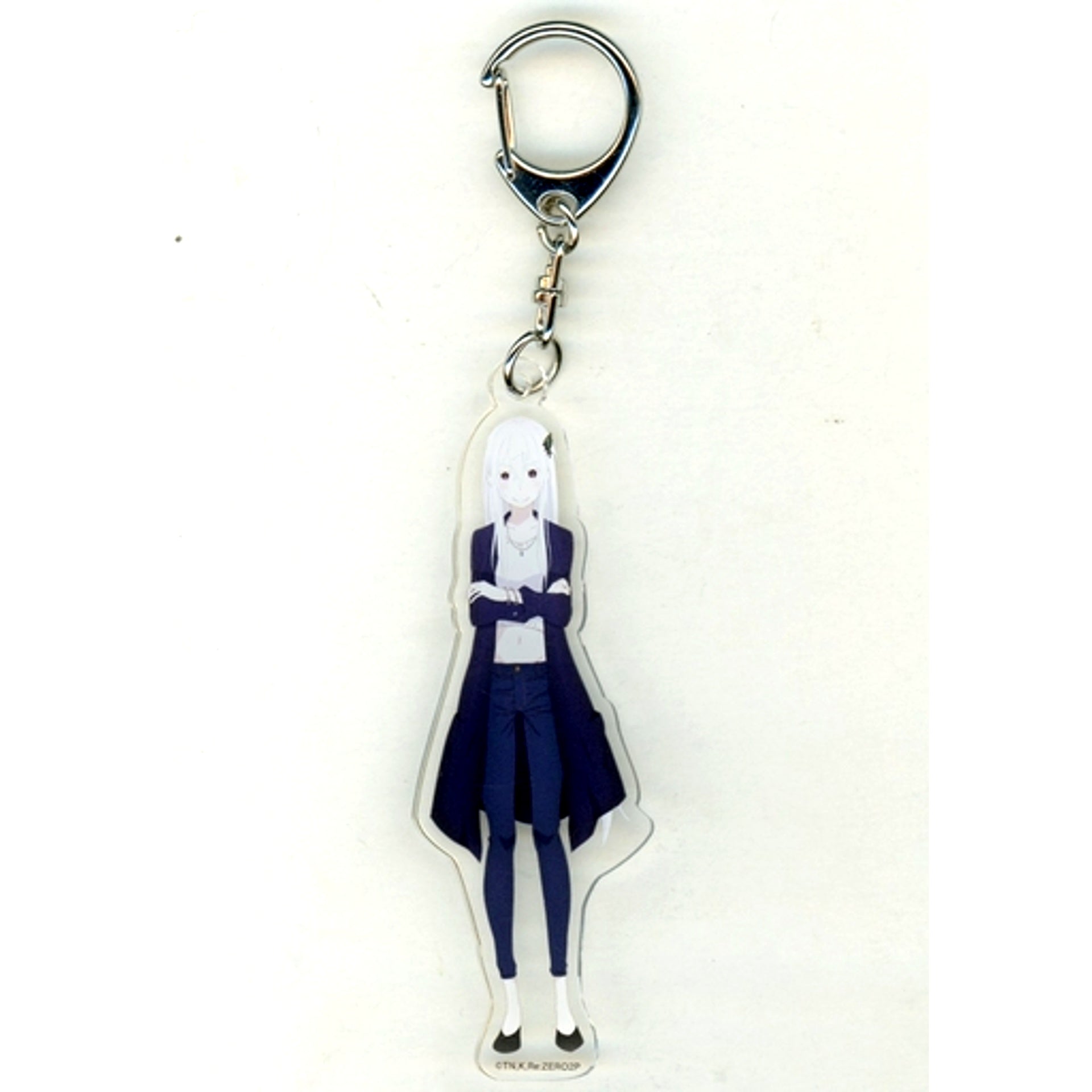 Echidna Re:ZERO -Starting Life in Another World- Keychain Fuji-Q Highland [USED]