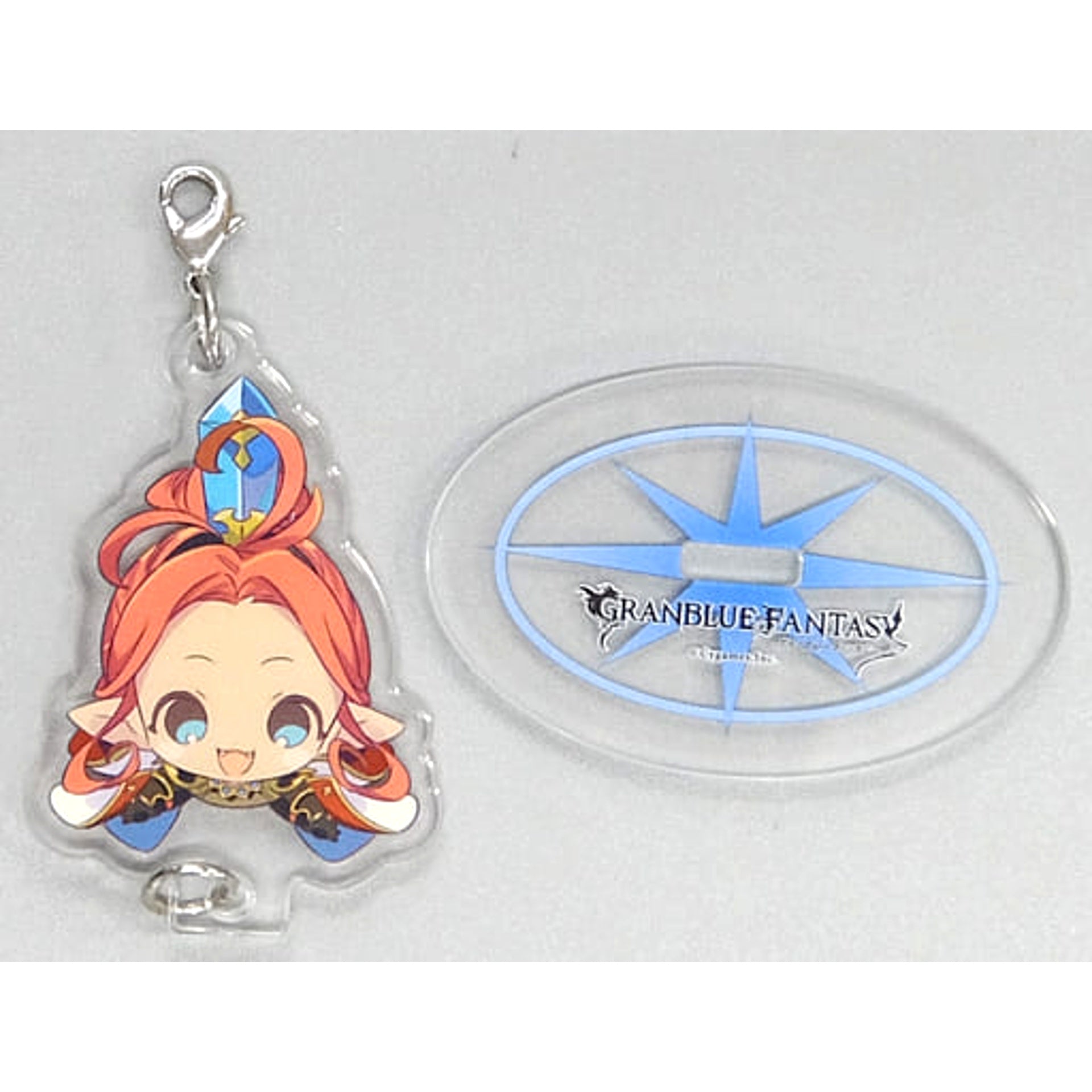 Granblue Fantasy Fif Chain! Connected Eternals Acrylic Charm & Stand Collection Charm [USED]