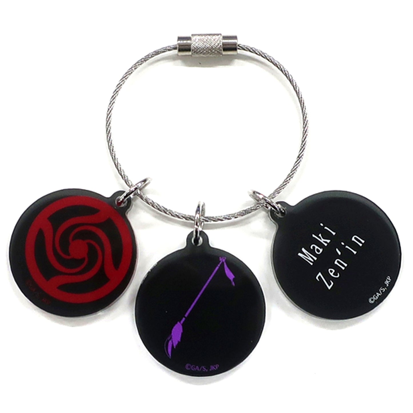 Maki Zenin Jujutsu Kaisen Plaza in Loft 3-Charm Acrylic Keychain [USED]