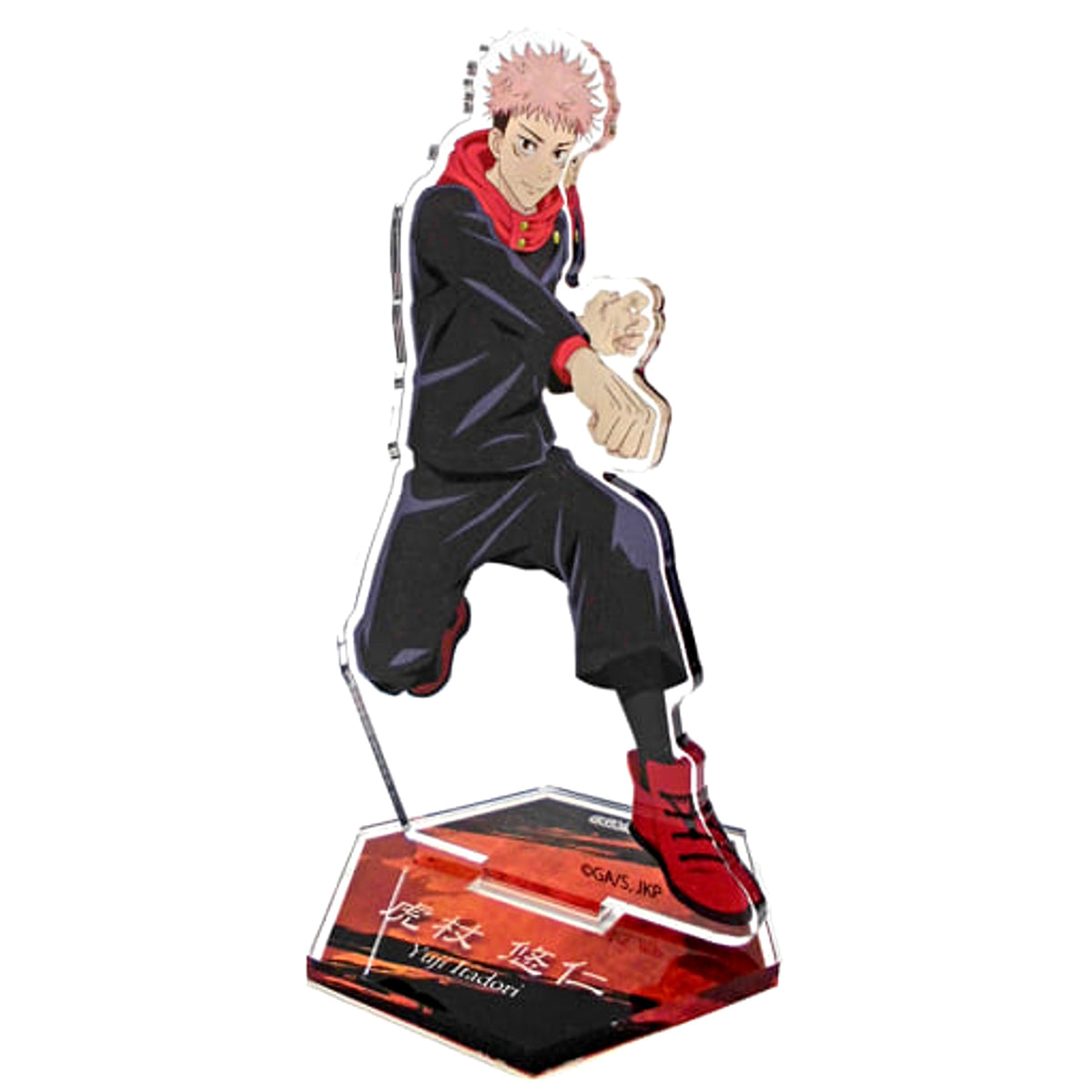 Jujutsu Kaisen Yuji Itadori Acrylic Stand Jujutsu High Extracurricular Class 2020 JUMP SHOP Fair Acrylic Stands [USED]