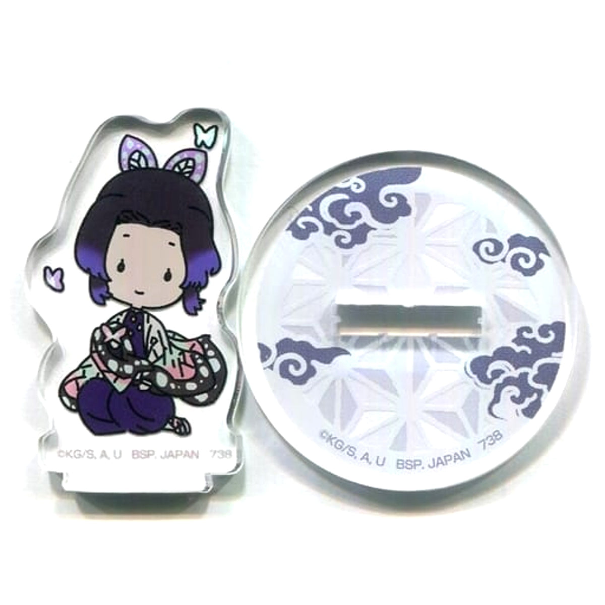 Demon Slayer Kimetsu no Yaiba Shinobu Kocho Acrylic Stand Tore Paka sugar pochette Vol.2 Acrylic Stands [USED]