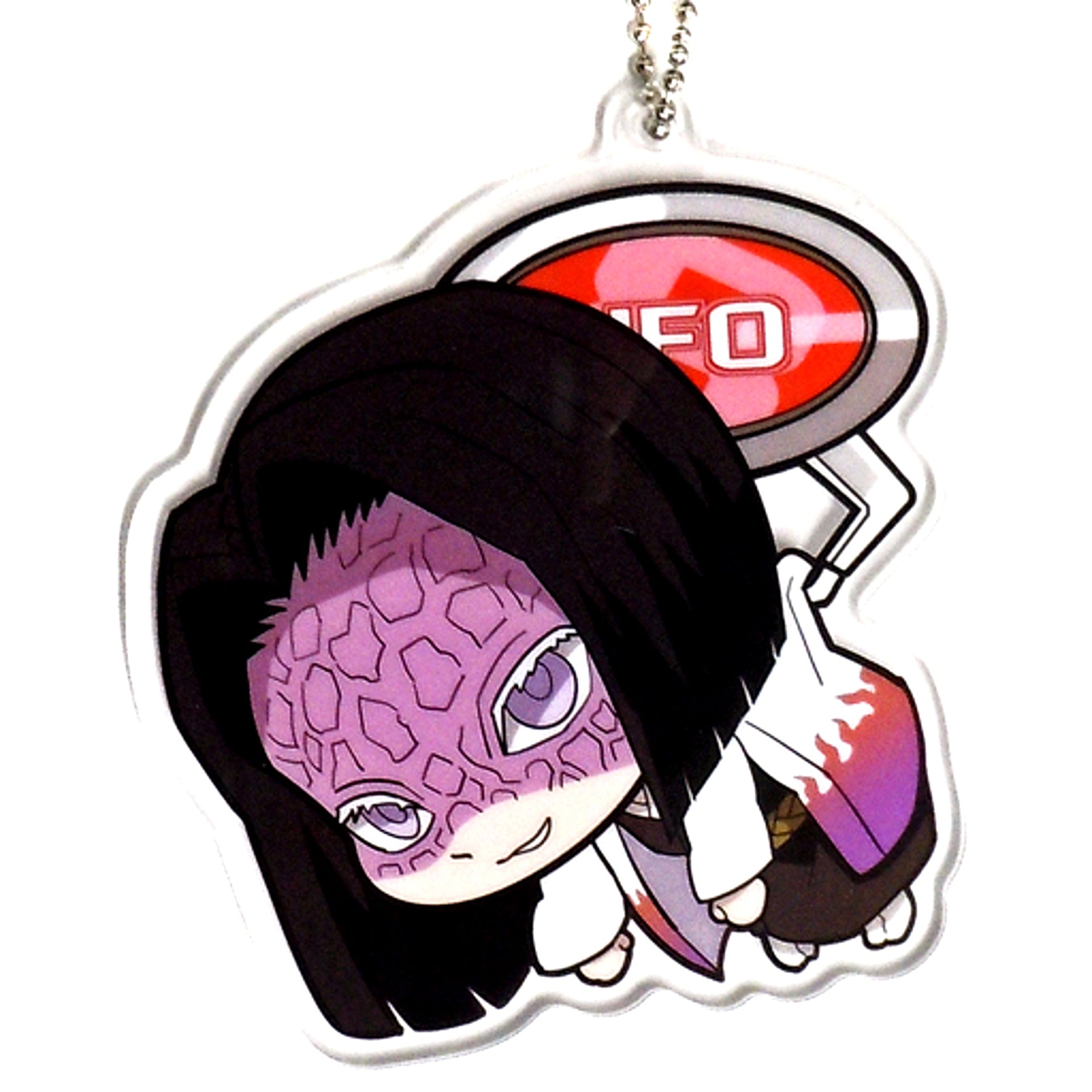Kagaya Ubuyashiki Demon Slayer Kimetsu no Yaiba UFO Tsumamare Acrylic Keychain Mascot Vol.2 [USED]