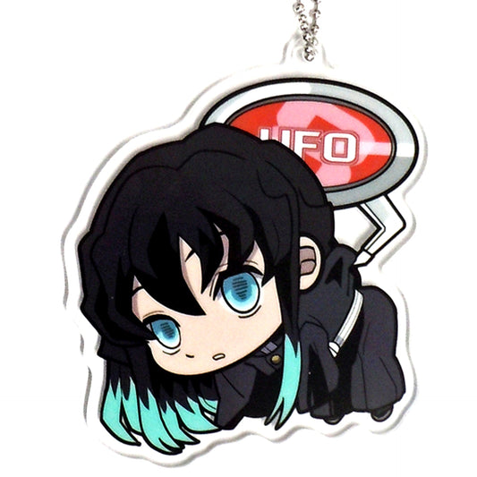 Muichiro Tokito Demon Slayer Kimetsu no Yaiba UFO Tsumamare Acrylic Keychain Mascot Vol.2 [USED]