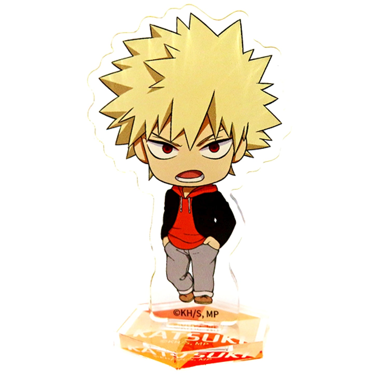 Katsuki Bakugo Mini Acrylic Stand My Hero Academia in NAMJATOWN 2020 WINTER Mini Game Defeat Accurately! Too Fast Man Quirk Fierce Wings Prize B [USED]