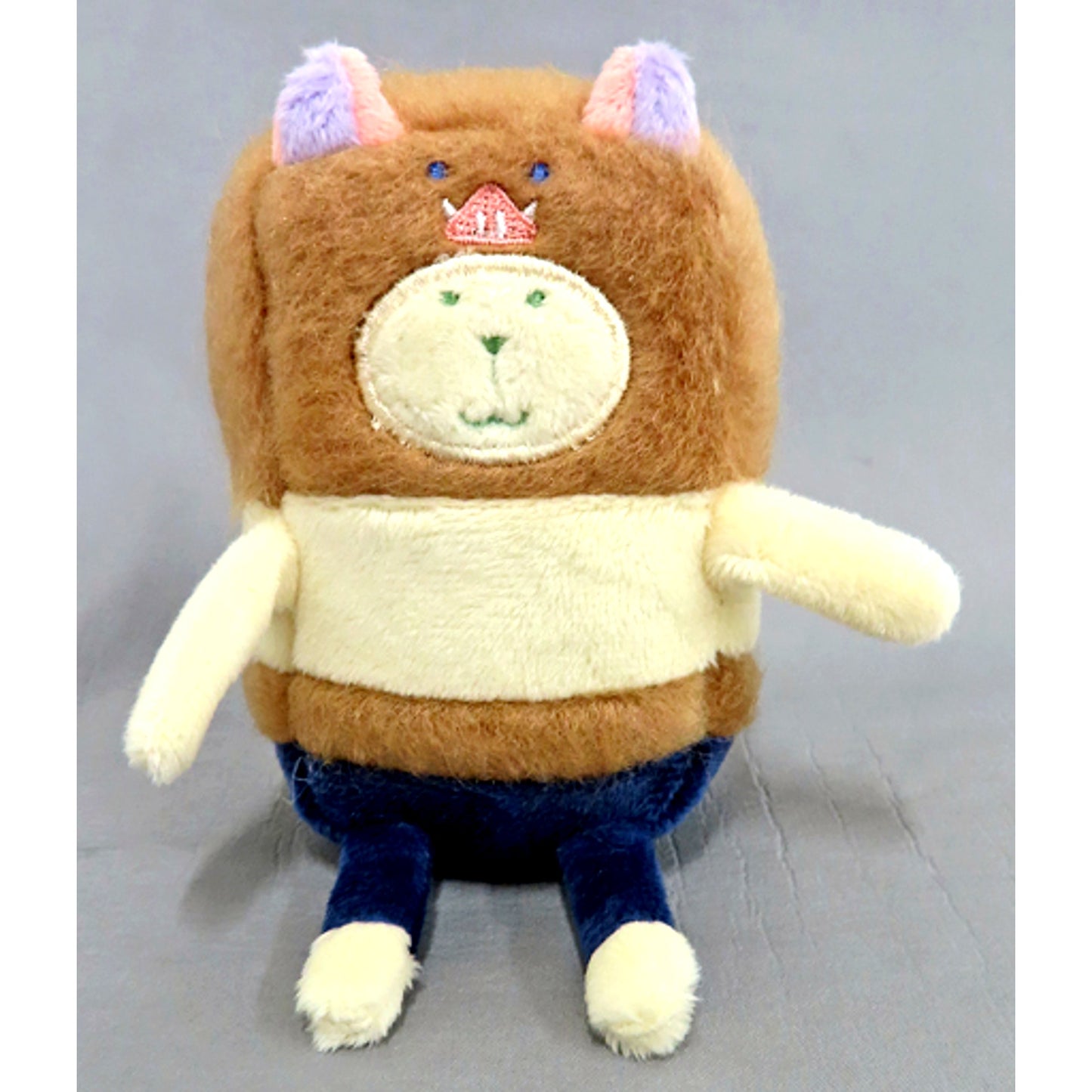 Inosuke Hashibira Demon Slayer Kimetsu no Yaiba x CRAFTHOLIC Osuwari Sitting Mascot Plush [USED]