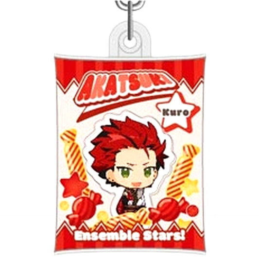 Kuro Kiryu Ensemble Stars! Air Fuwa Keychain C [USED]