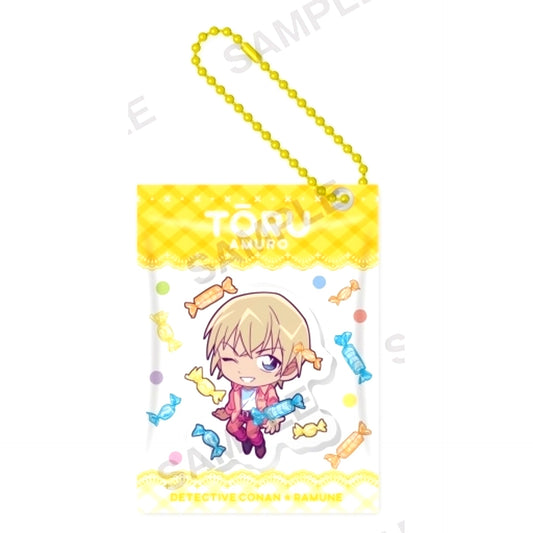 Toru Amuro Detective Conan Oyatsu Keychain Ramune Ver. [USED]