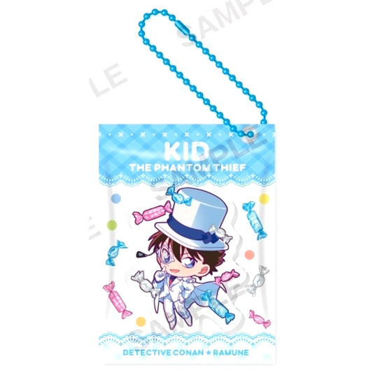 Kaito Kid Detective Conan Oyatsu Keychain Ramune ver. [USED]
