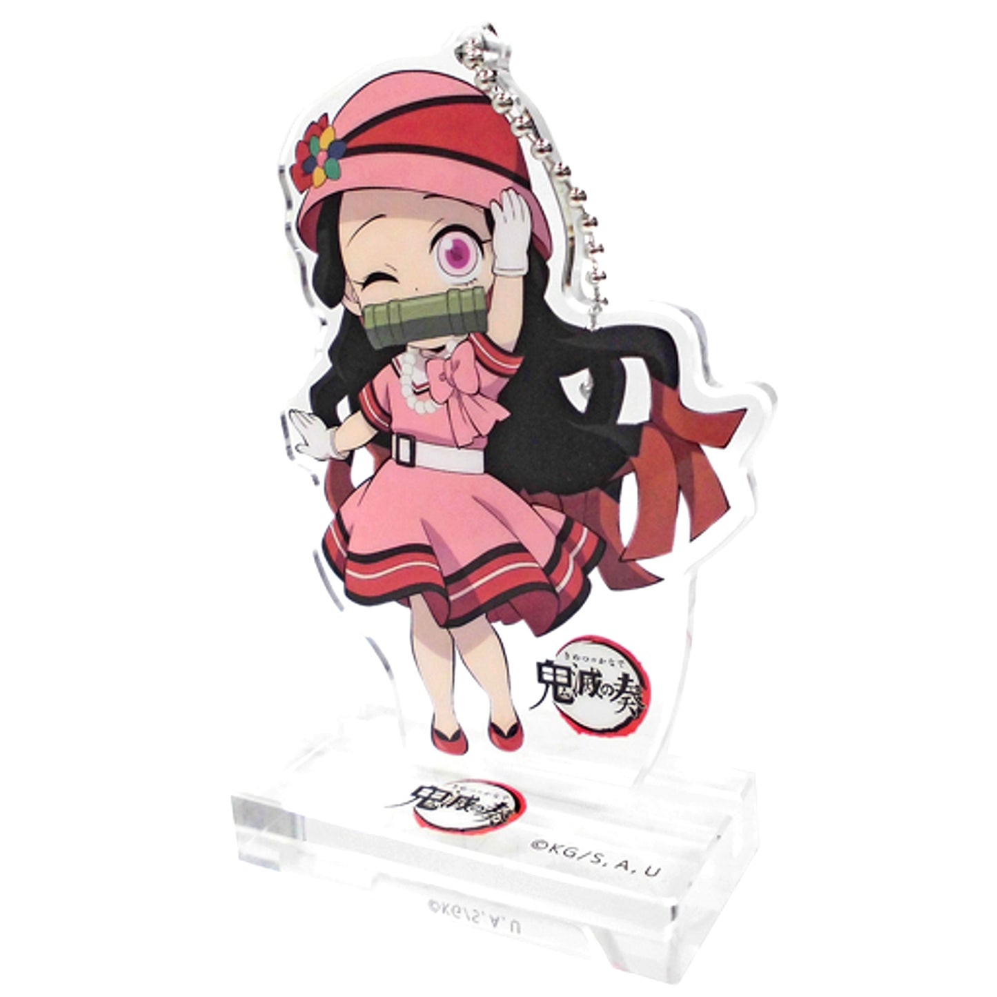 Nezuko Kamado Demon Slayer Orchestra Concert Kimetsu no Kanade Illustration SD Decoratable Random Acrylic Charm [USED]