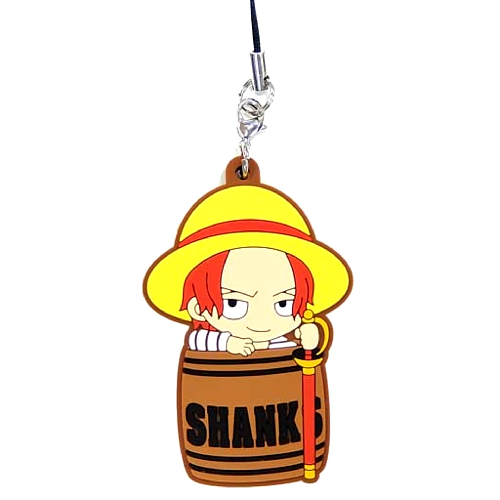 Shanks Secret One Piece Taru Colle Vol. 9 Hat Barrel Edition Rubber Strap Collection Event Limited [USED]