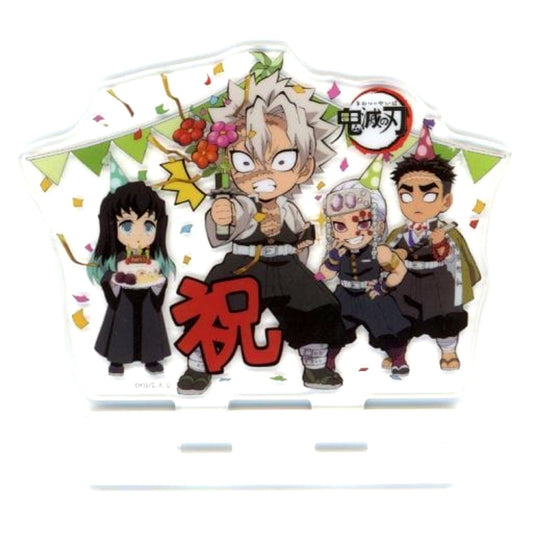 Group Acrylic Stand Demon Slayer x ufotable cafe Sanemi Shinazugawa Birthday Festival 2020 [USED]