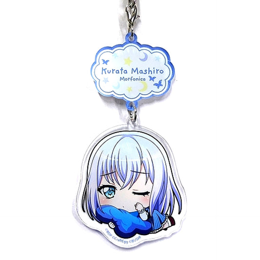 Mashiro Kurata BanG Dream! Girls Band Party! Acrylic Keychain Suyarin Ver. [USED]