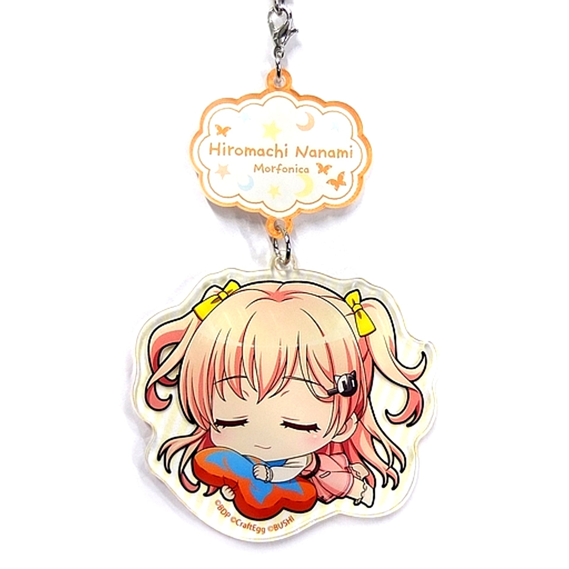 Nanami Hiromachi BanG Dream! Girls Band Party! Acrylic Keychain Suyarin Ver. [USED]
