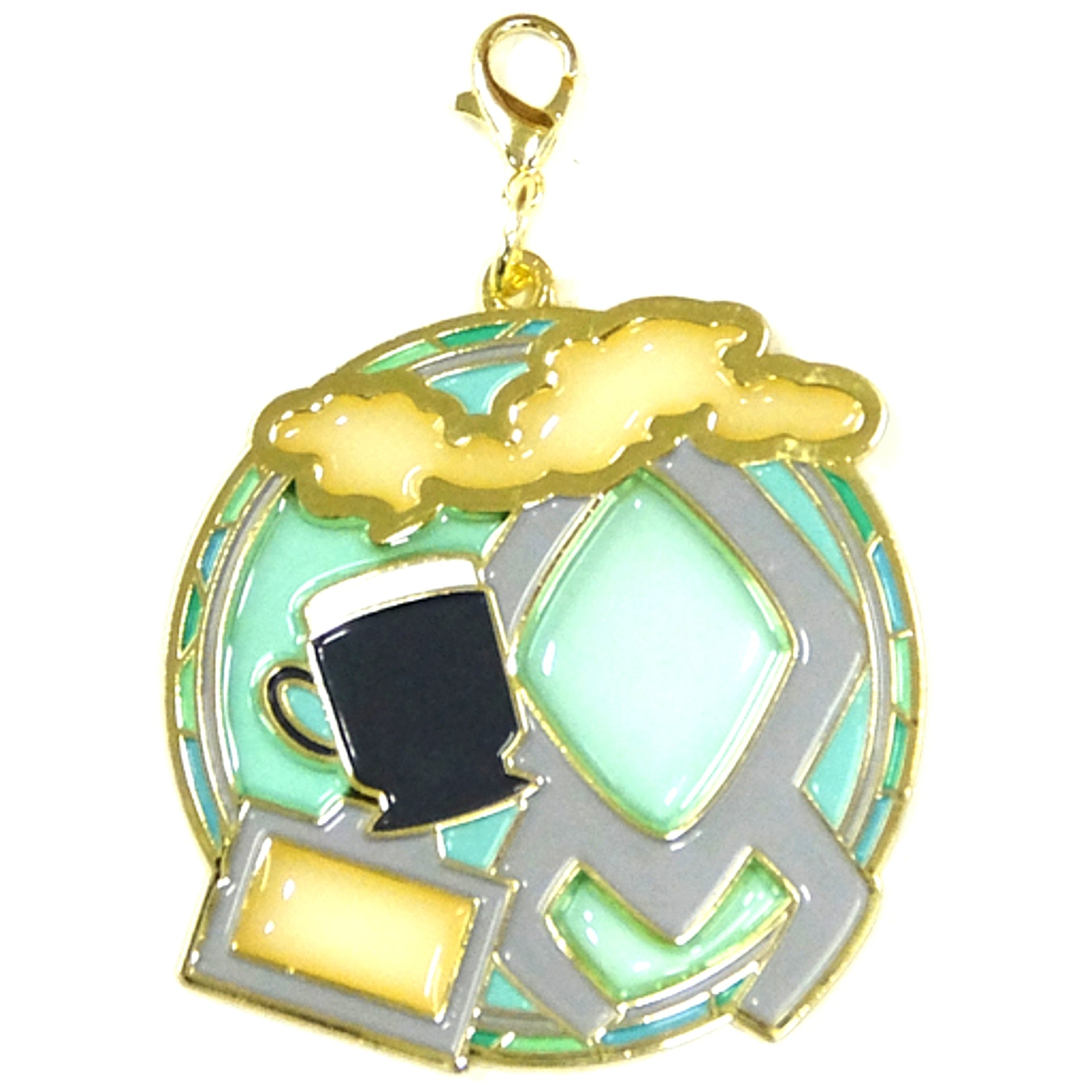 Romani Archaman Fate/Grand Order Divine Realm of the Round Table: Camelot Wandering: Agateram Trading Metal Charm Theater Goods [USED]