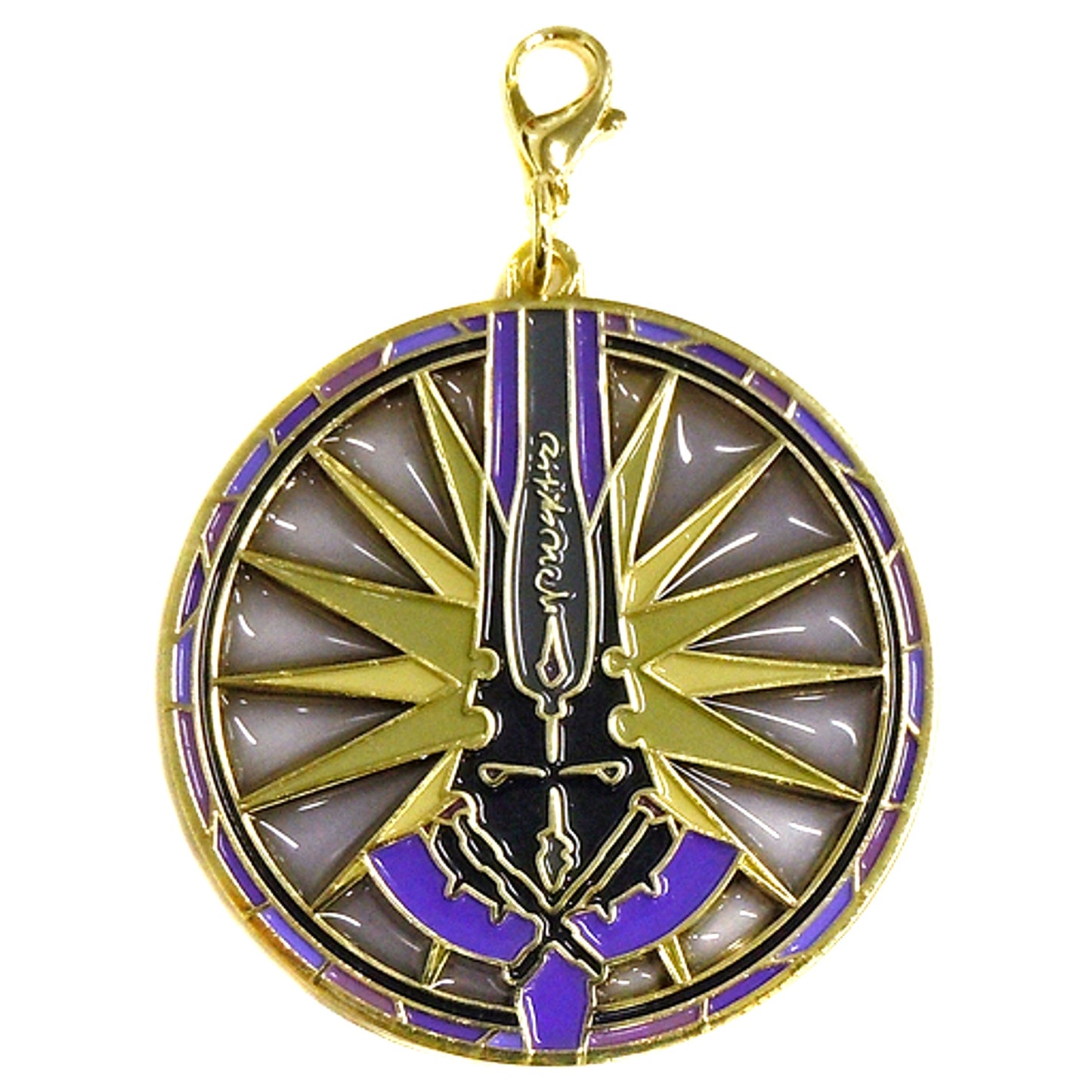 Saber Lancelot Fate/Grand Order Divine Realm of the Round Table Camelot Wandering Agateram Trading Metal Charm Theater Goods [USED]