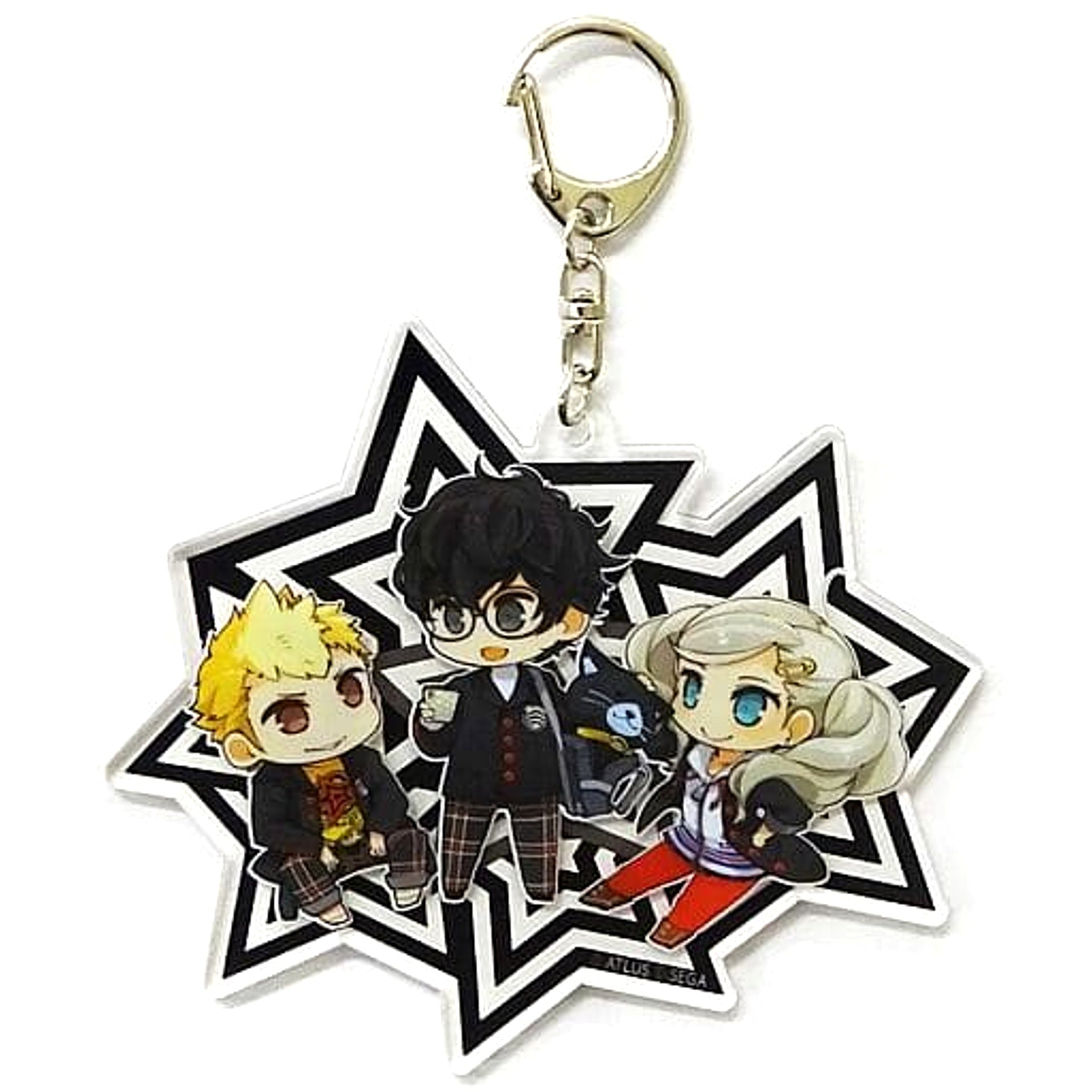 Persona 5 Protagonist & Others Acrylic Keychain Keychains [USED]