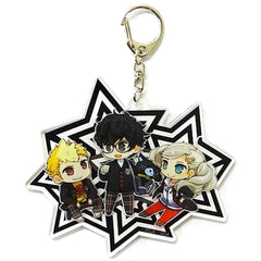 Persona 5 Protagonist & Others Acrylic Keychain Keychains [USED]