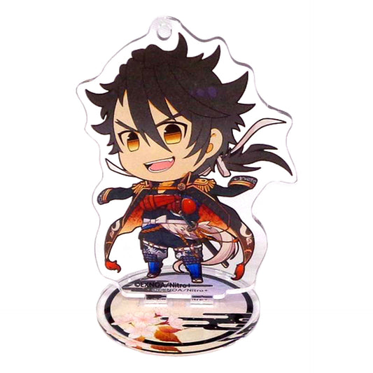 Mutsunokami Yoshiyuki Touken Ranbu ONLINE Random Acrylic Stand Keychain Kiwame Ver. animatecafe Kiwame Limited [USED]