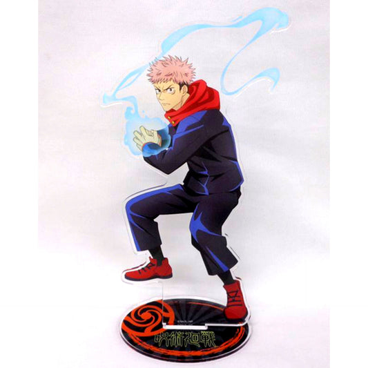 Yuji Itadori Jujutsu Kaisen Pop-up Shop Jujutsu High Store Tokyo Station Branch BIG Acrylic Figure [USED]
