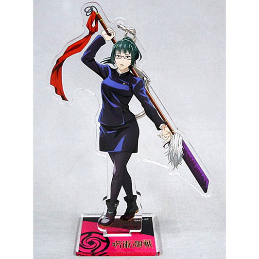 Maki Zenin Jujutsu Kaisen Acrylic Keychain with Stand Pop Up Shop Tokyo Station [USED]