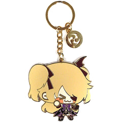 Genshin Fischl SD Metal Keychain Keychains [USED]