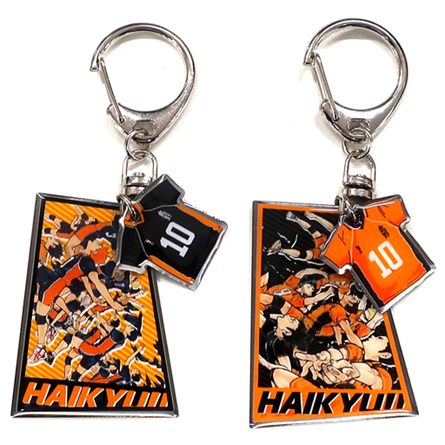 3-B-2 Haikyu!! 1st & 2nd Uniform Keychain Weekly Shonen Jump Summer 2017 Festival Prize [USED]