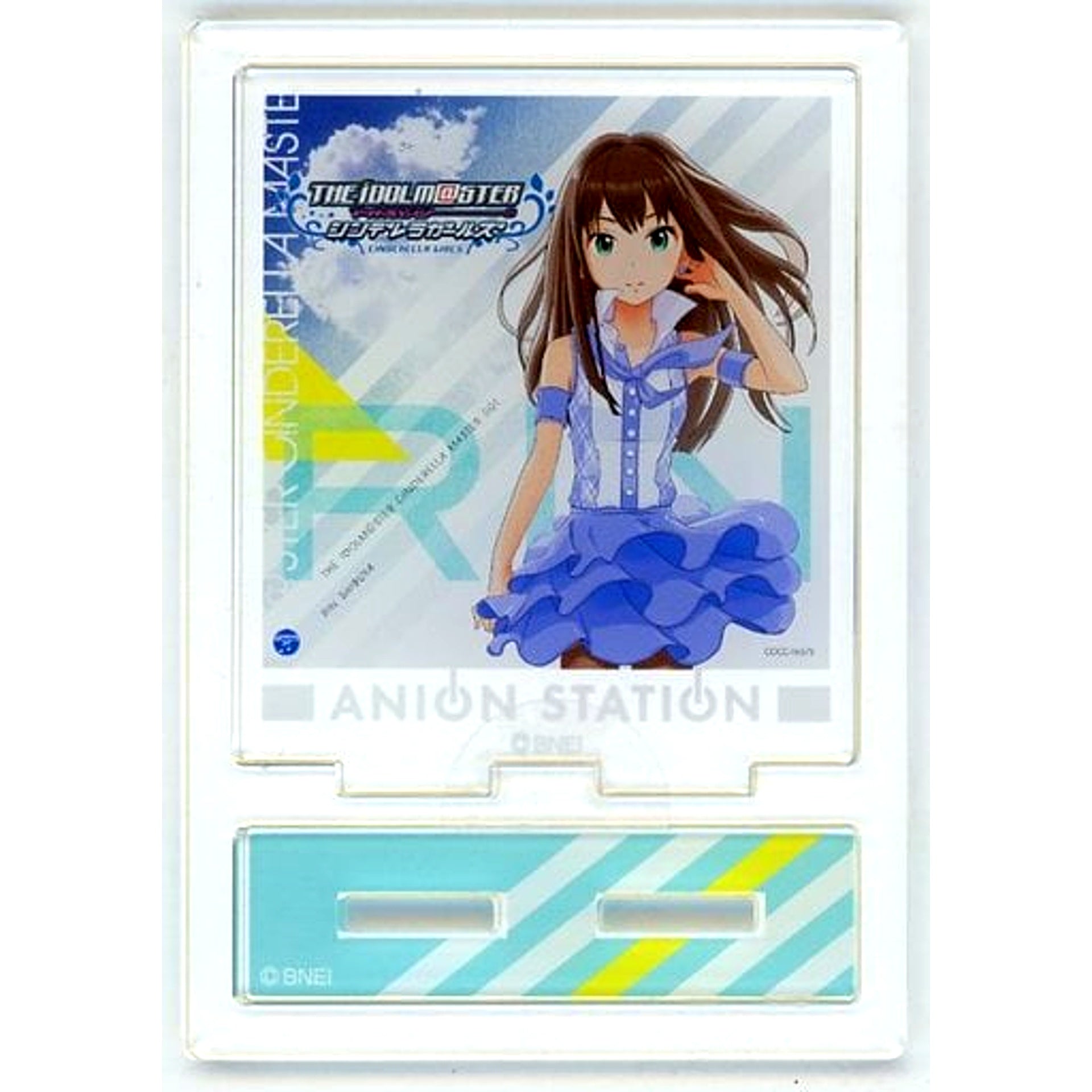 Rin Shibuya The Idolmaster Cinderella Girls MEETING CAFE in Anion Station Jacket Acrylic Stand Collection 001-014 [USED]