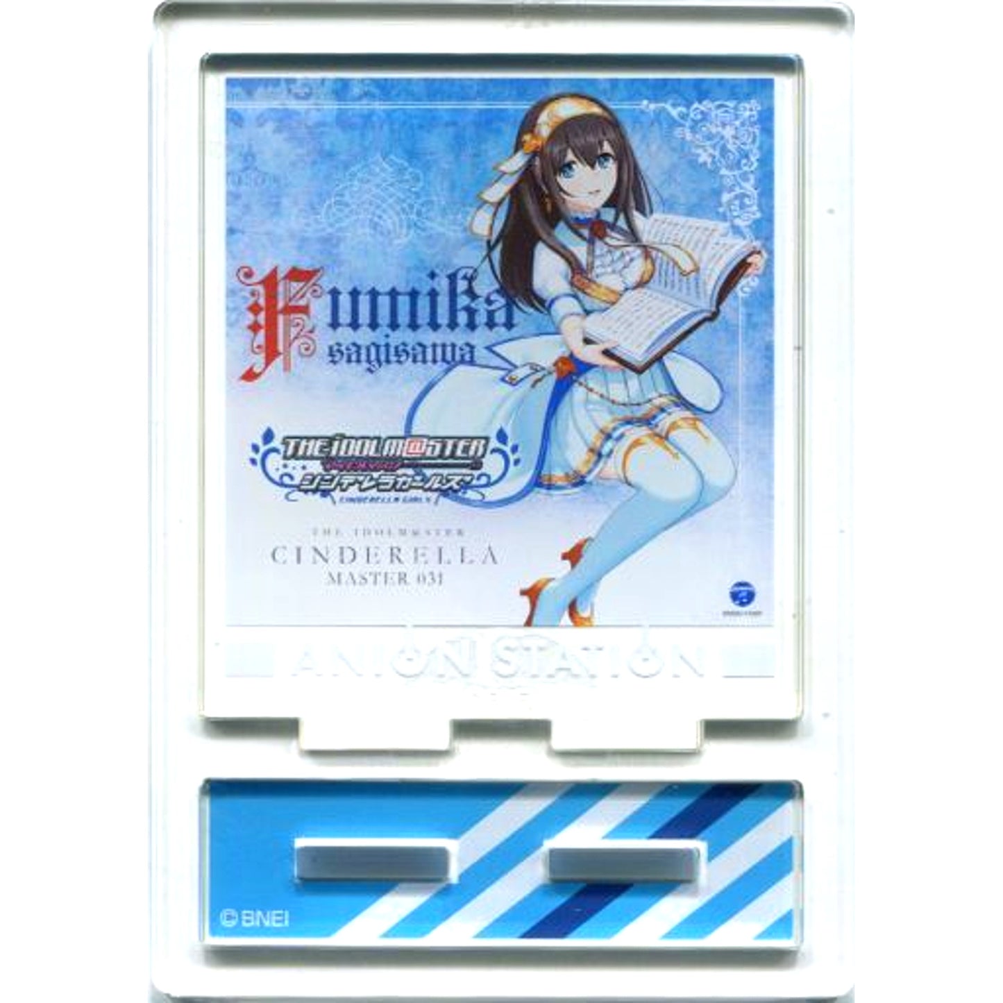 Fumika Sagisawa Cinderella Girls Jacket Acrylic Stand Collection 029-042 MEETING CAFE in AniON STATION 2nd Term [USED]