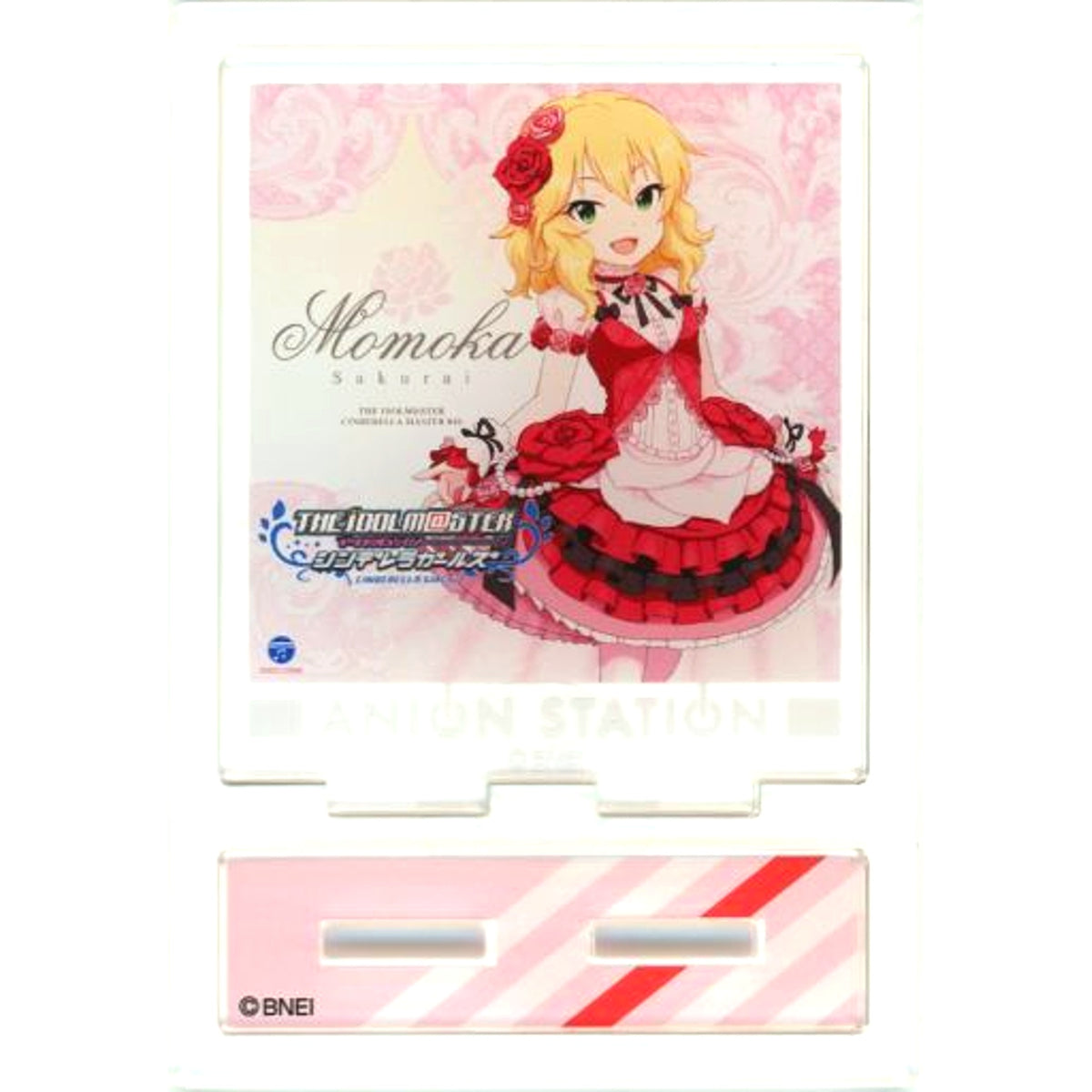 Momoka Sakurai The Idolmaster Cinderella Girls MEETING CAFE in Anion Station 2nd Half Jacket Acrylic Stand Collection 029-042 [USED]