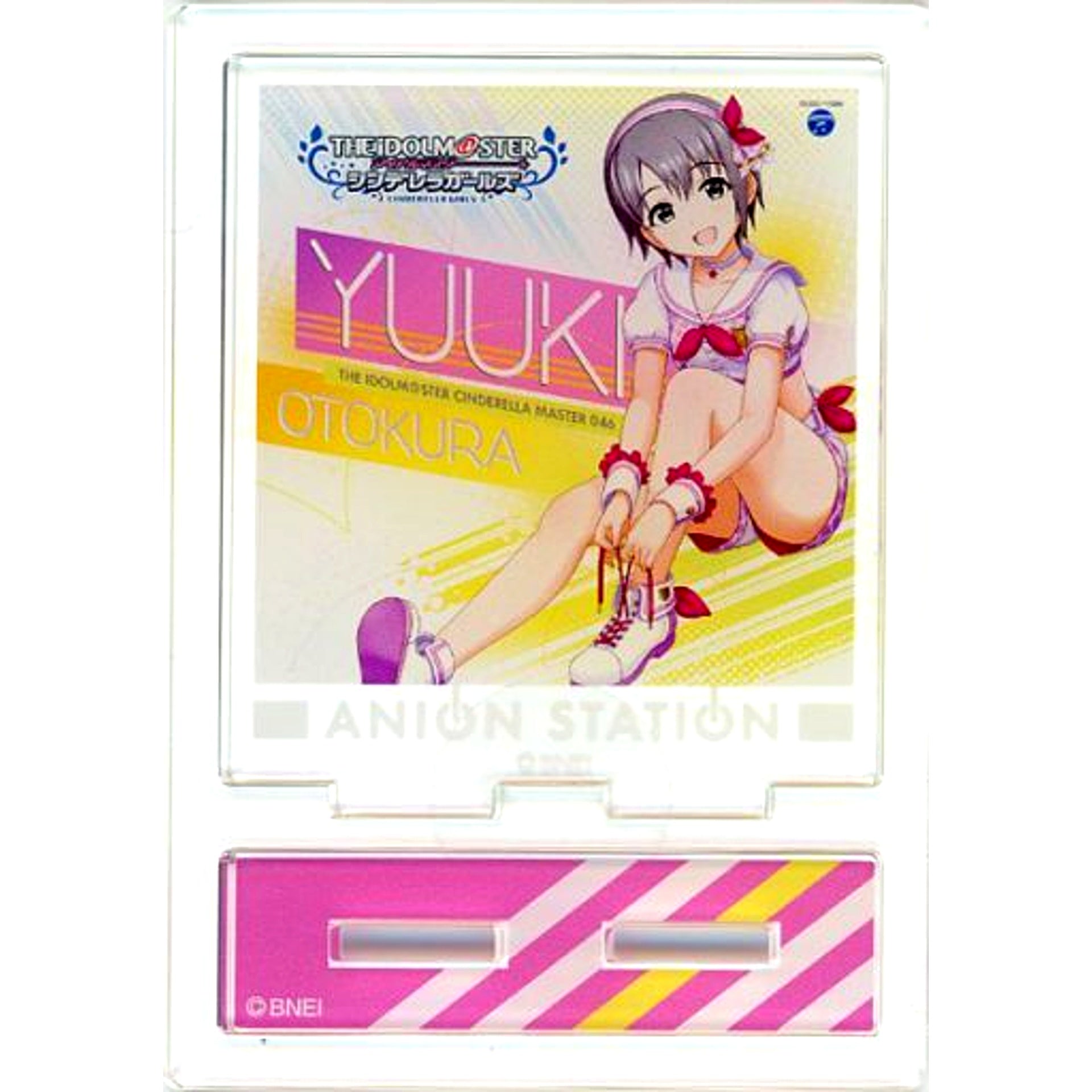 Yuuki Otokura The Idolmaster Cinderella Girls Jacket Acrylic Stand Collection 043-057 MEETING CAFE in AniON STATION 2nd Half [USED]