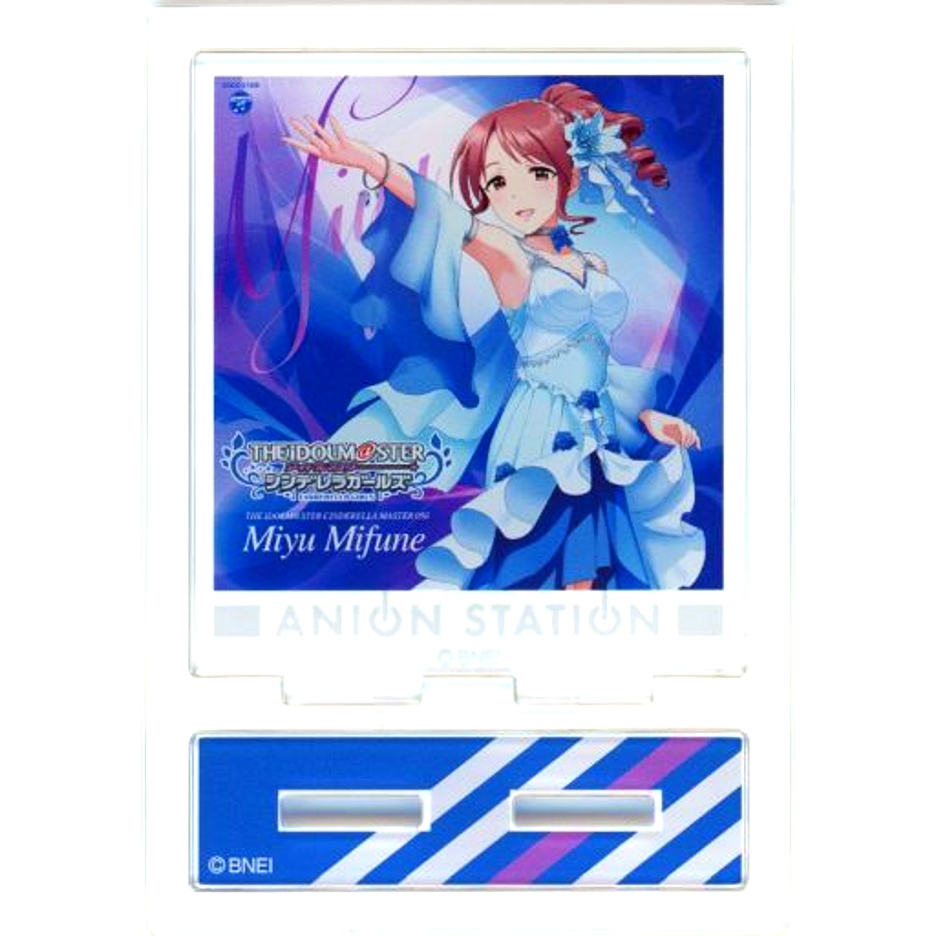 Miyu Mifune THE IDOLM@STER CINDERELLA GIRLS Jacket Acrylic Stand Collection 043-057 MEETING CAFE in AniON STATION 2nd Term [USED]