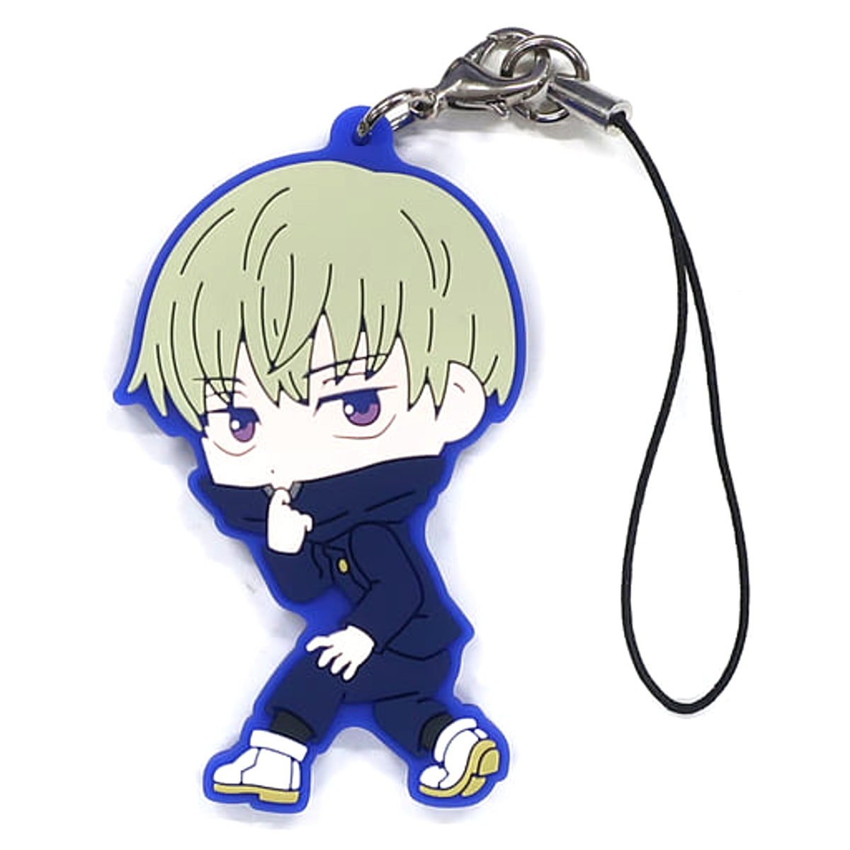Jujutsu Kaisen Toge Inumaki Ichiban Kuji Rubber Charm Kyunchara Illustrations Prize H Keychains [USED]