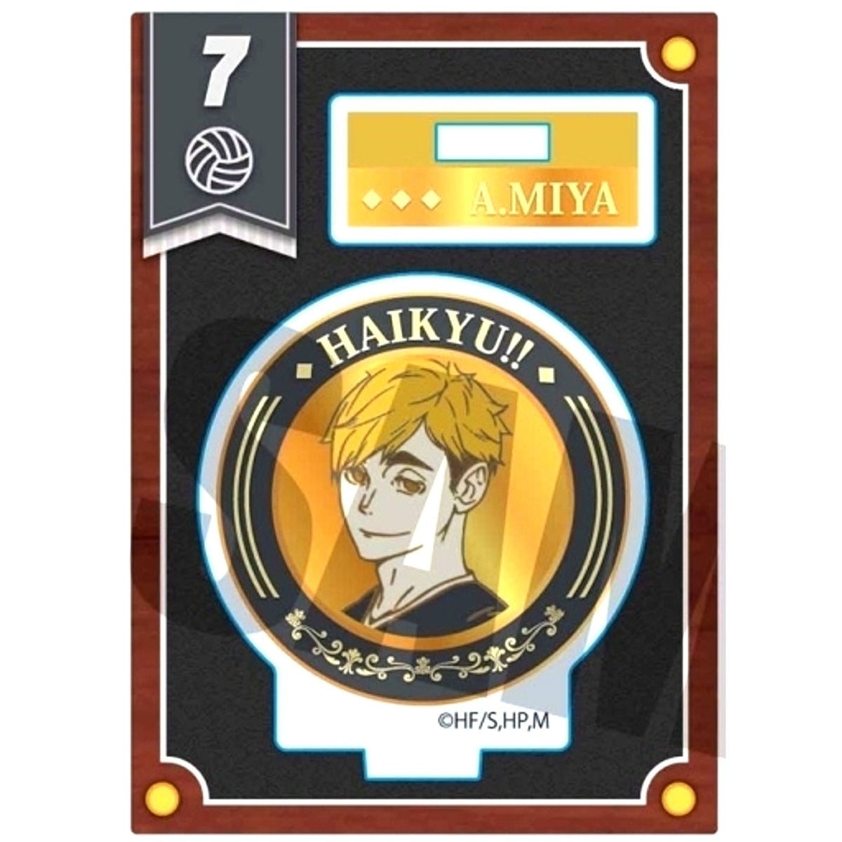 Atsumu Miya Character Medal Mini Stand Haikyu!! To The Top [USED]