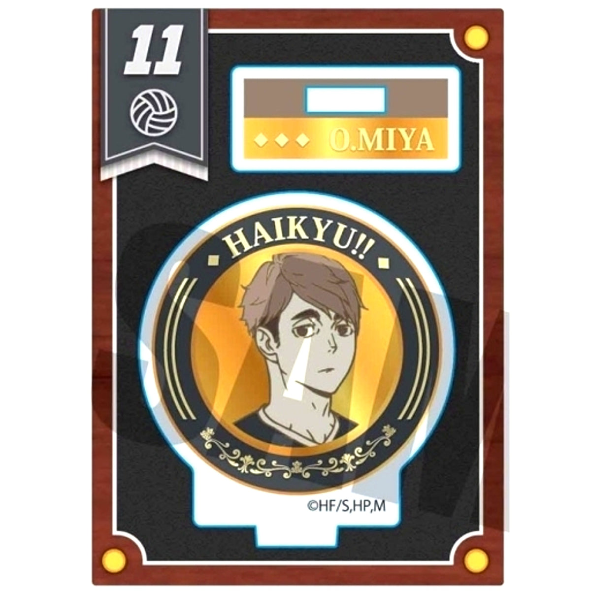Osamu Miya Character Medal Mini Stand Haikyu!! To The Top [USED]