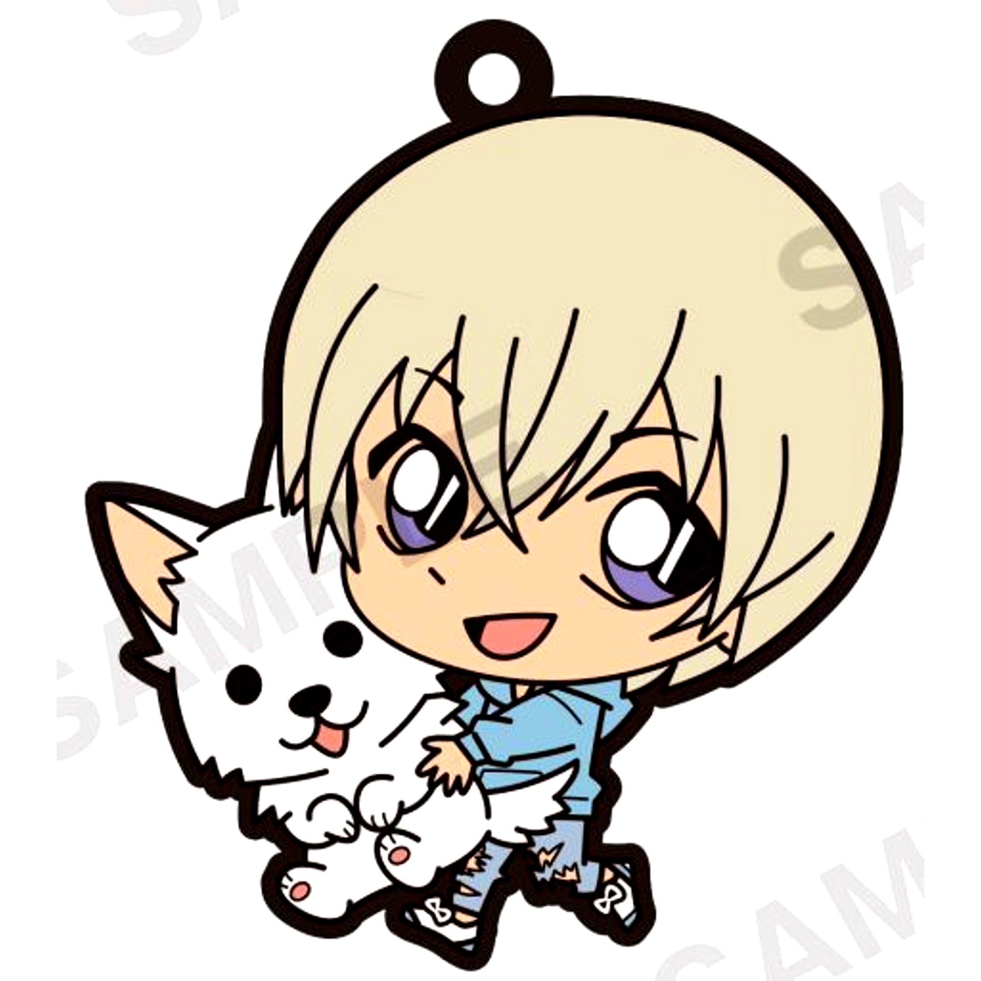 Toru Amuro Detective Conan Pita Colle Rubber Strap Vol.6 [USED]