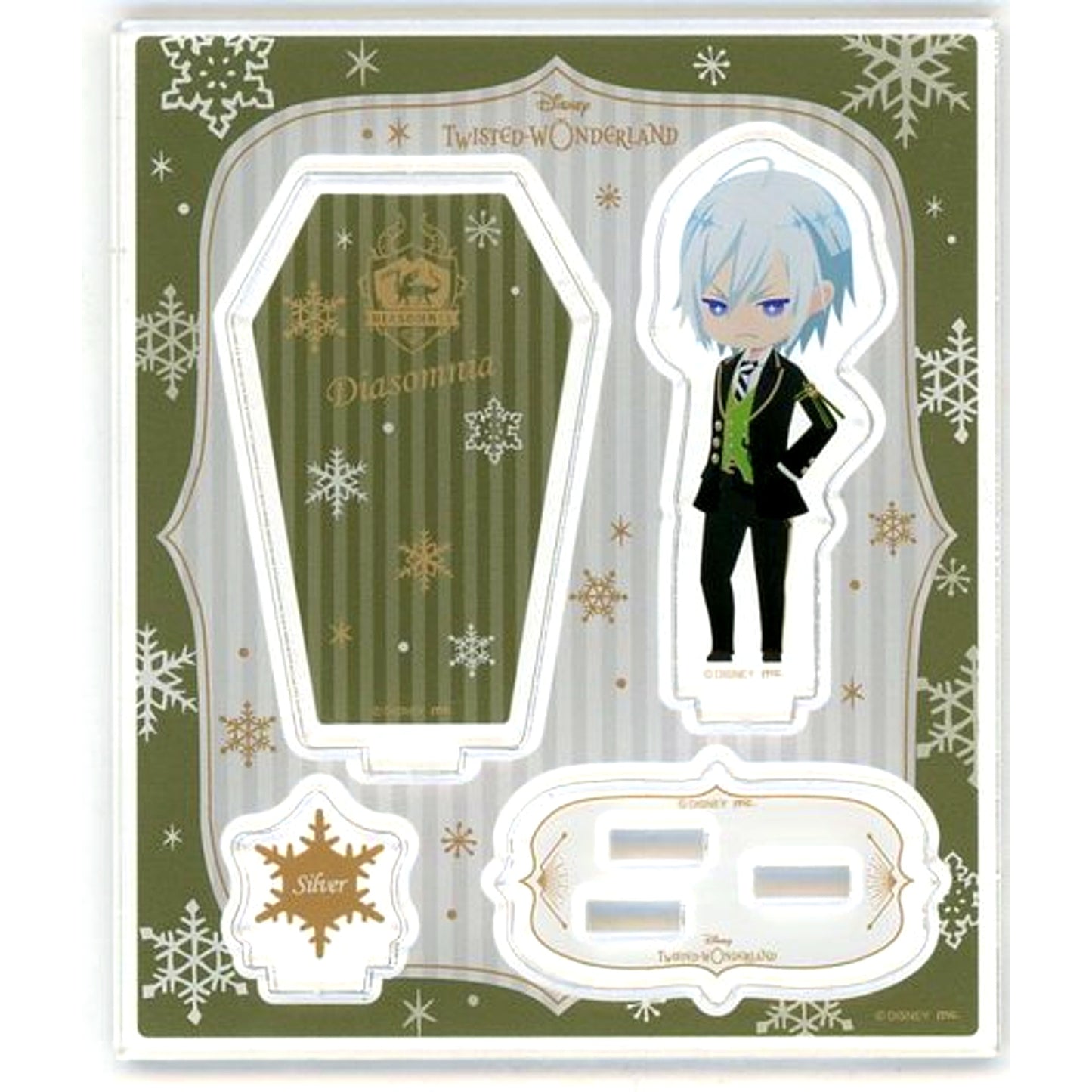 Silver Disney Twisted-Wonderland Acrylic Stand Collection B Village Vanguard Limited [USED]