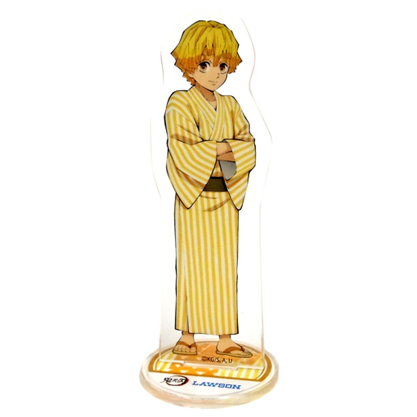 Zenitsu Agatsuma Demon Slayer x Lawson Acrylic Stand Shanghai China Limited Time [USED]