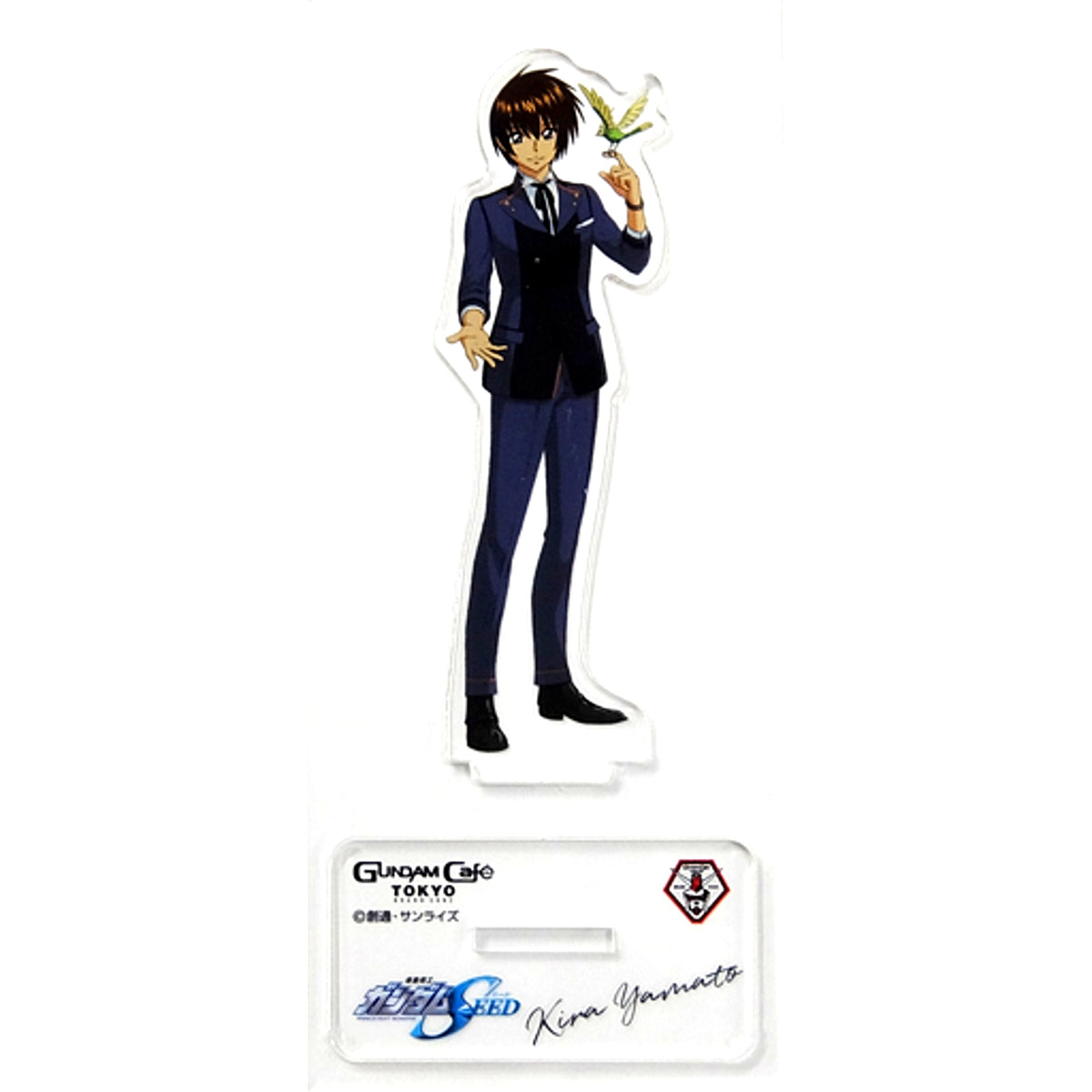Kira Yamato 202007 Model Sheet Acrylic Stand Mobile Suit Gundam SEED Gundam Cafe Tokyo Brand Core Limited [USED]