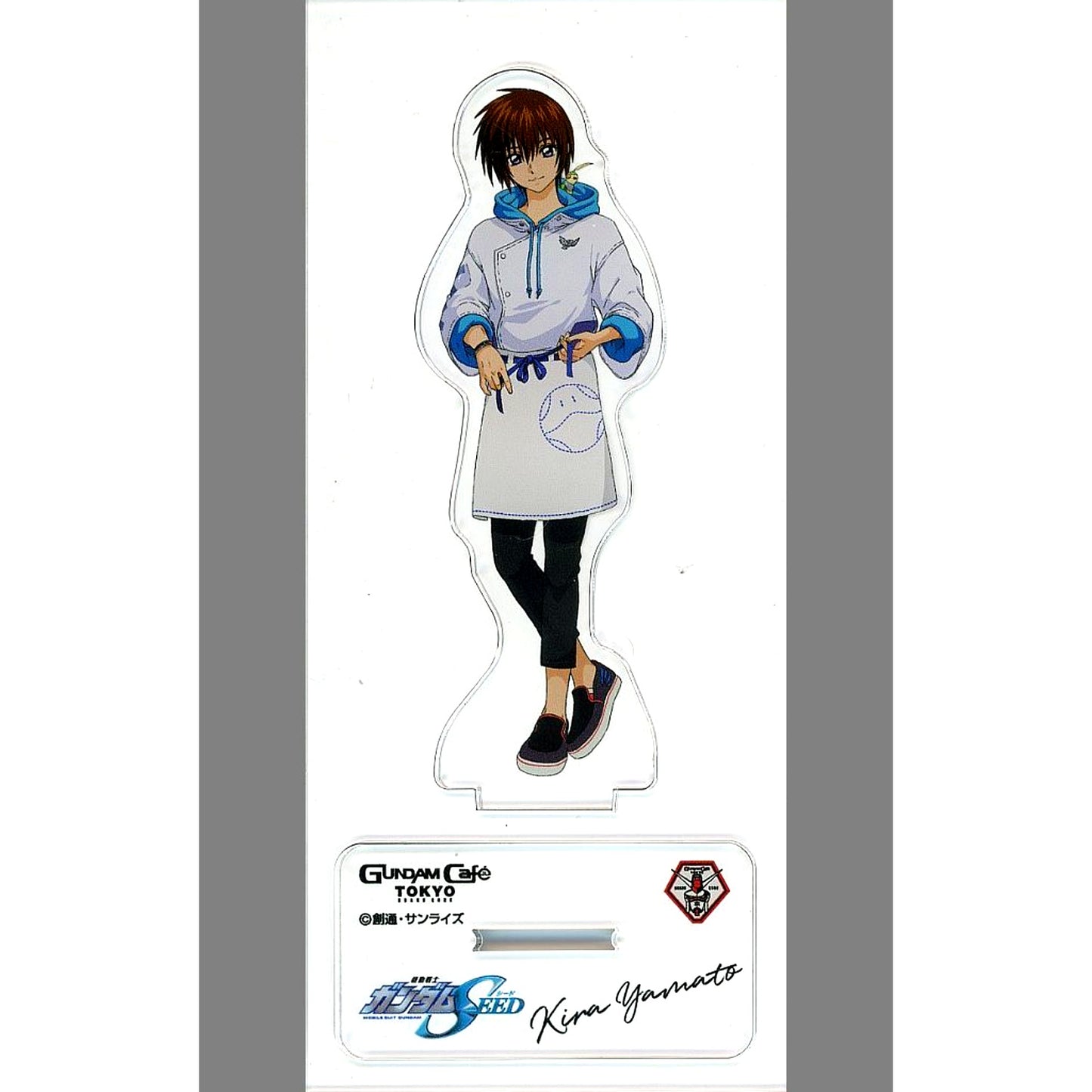 Kira Yamato Mobile Suit Gundam SEED Acrylic Stand G DIMENSIONS EX DINNER SHOW GUNDAM Cafe TOKYO BRAND CORE Ltd [USED]