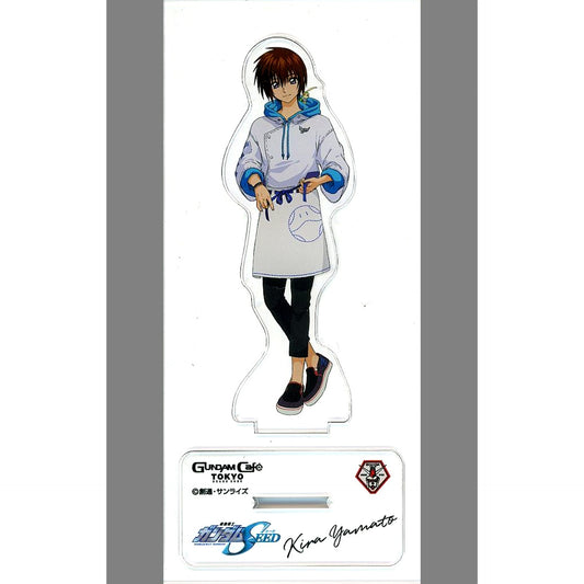 Kira Yamato Mobile Suit Gundam SEED Acrylic Stand G DIMENSIONS EX DINNER SHOW GUNDAM Cafe TOKYO BRAND CORE Ltd [USED]