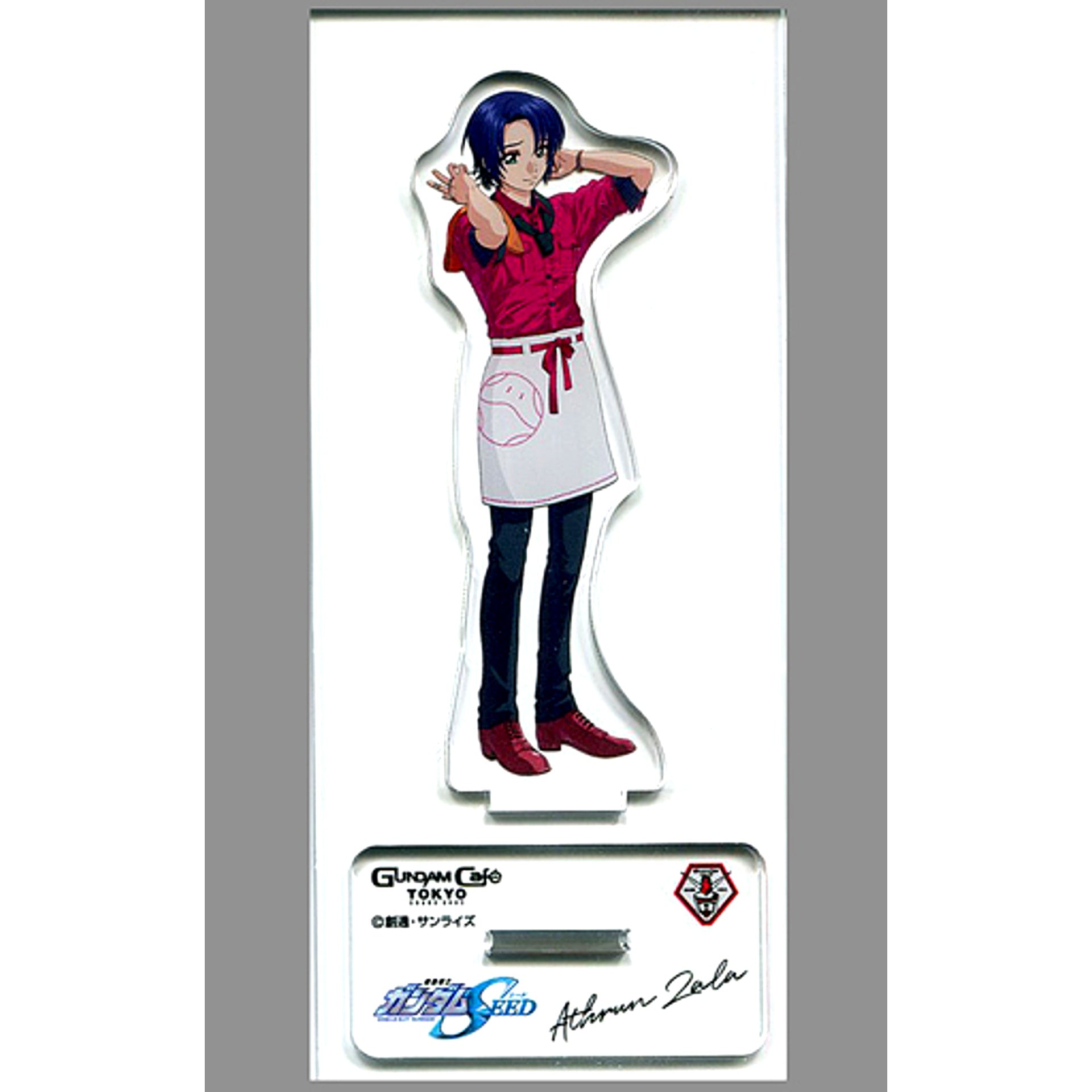 Athrun Zala Mobile Suit Gundam SEED Acrylic Stand G DIMENSIONS EX DINNER SHOW GUNDAM Cafe TOKYO BRAND CORE Ltd [USED]