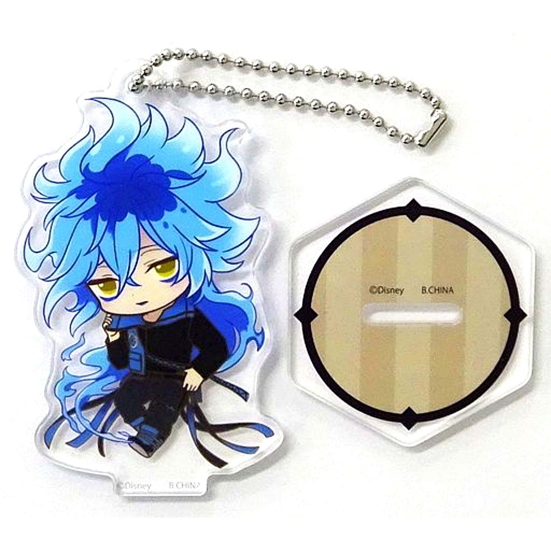 Idia Shroud Disney Twisted-Wonderland Acrylic Stand Keychain A [USED]