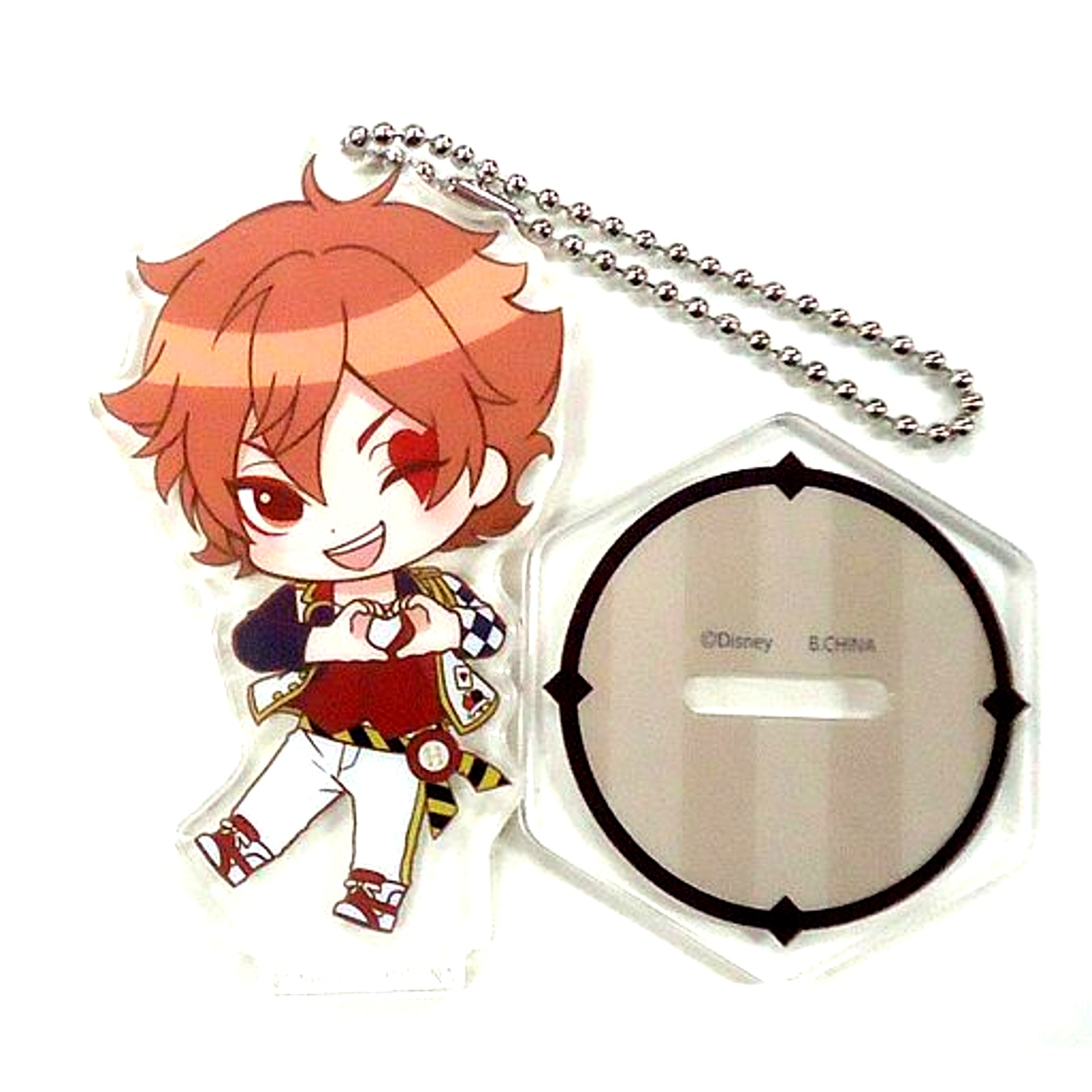 Ace Trappola B Disney Twisted Wonderland Acrylic Stand Keychain [USED]